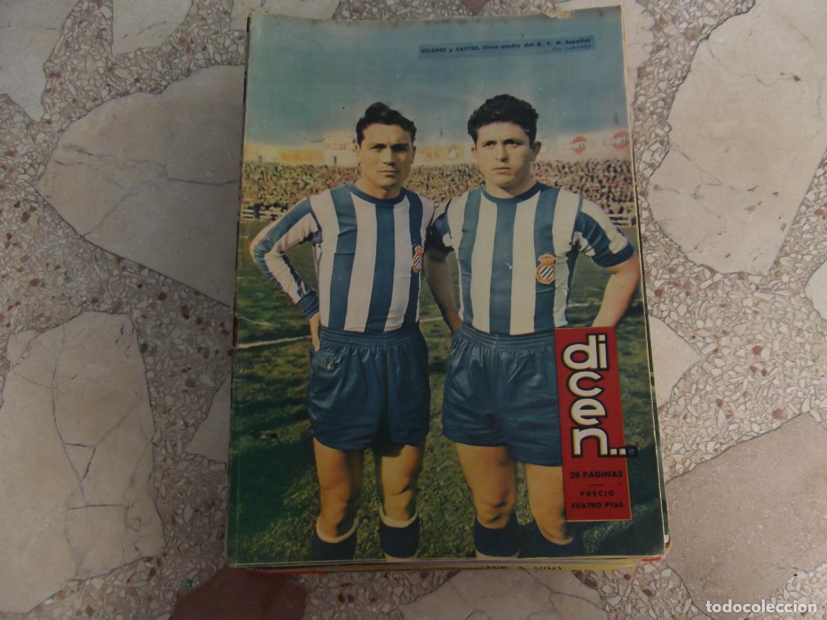 Sports collectibles: dicen... n&ordm; 345, 1959, vilches y sastre, paulino uzcudun, alberto dueso, nicolas casaus,