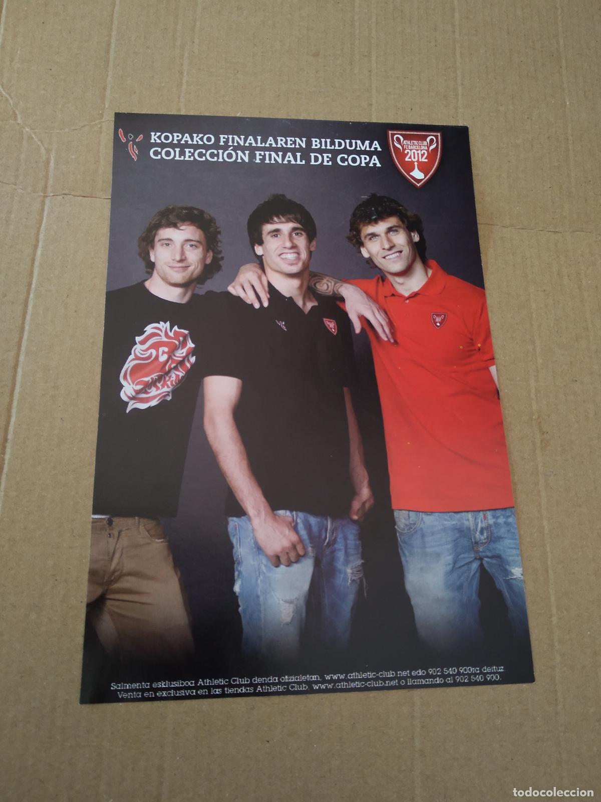 Coleccionismo deportivo: HOJA REVISTA ATHLETIC CLUB BILBAO PUBLICIDAD SEAT AMOREBIETA LLORENTE JAVI MARTINEZ