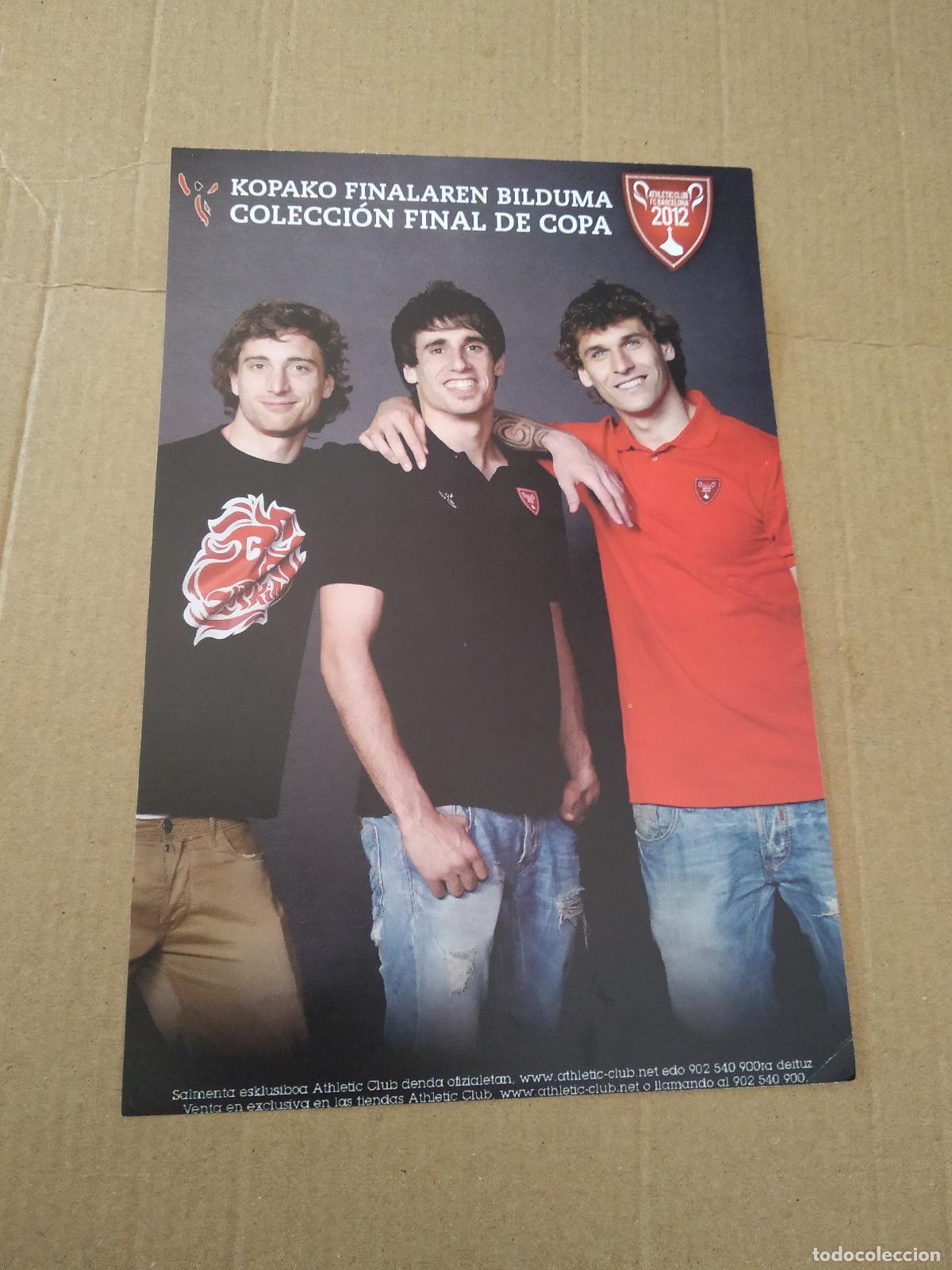 Coleccionismo deportivo: HOJA REVISTA ATHLETIC CLUB BILBAO PUBLICIDAD SEAT AMOREBIETA LLORENTE JAVI MARTINEZ