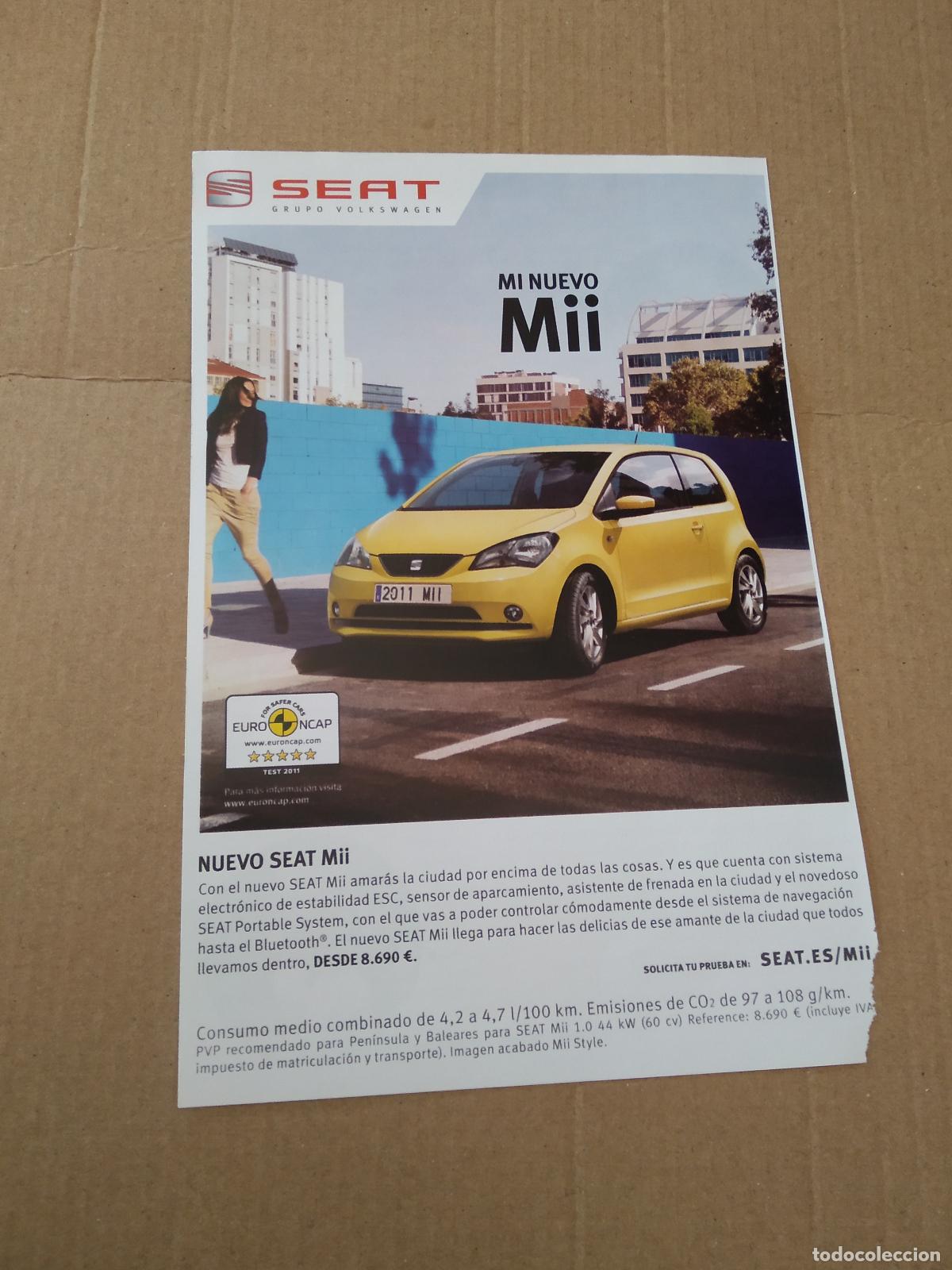 Coleccionismo deportivo: HOJA REVISTA ATHLETIC CLUB BILBAO PUBLICIDAD SEAT DEL CERRO GRANDE MUNIAIN NUEVO BOLETIN AMOREBIETA