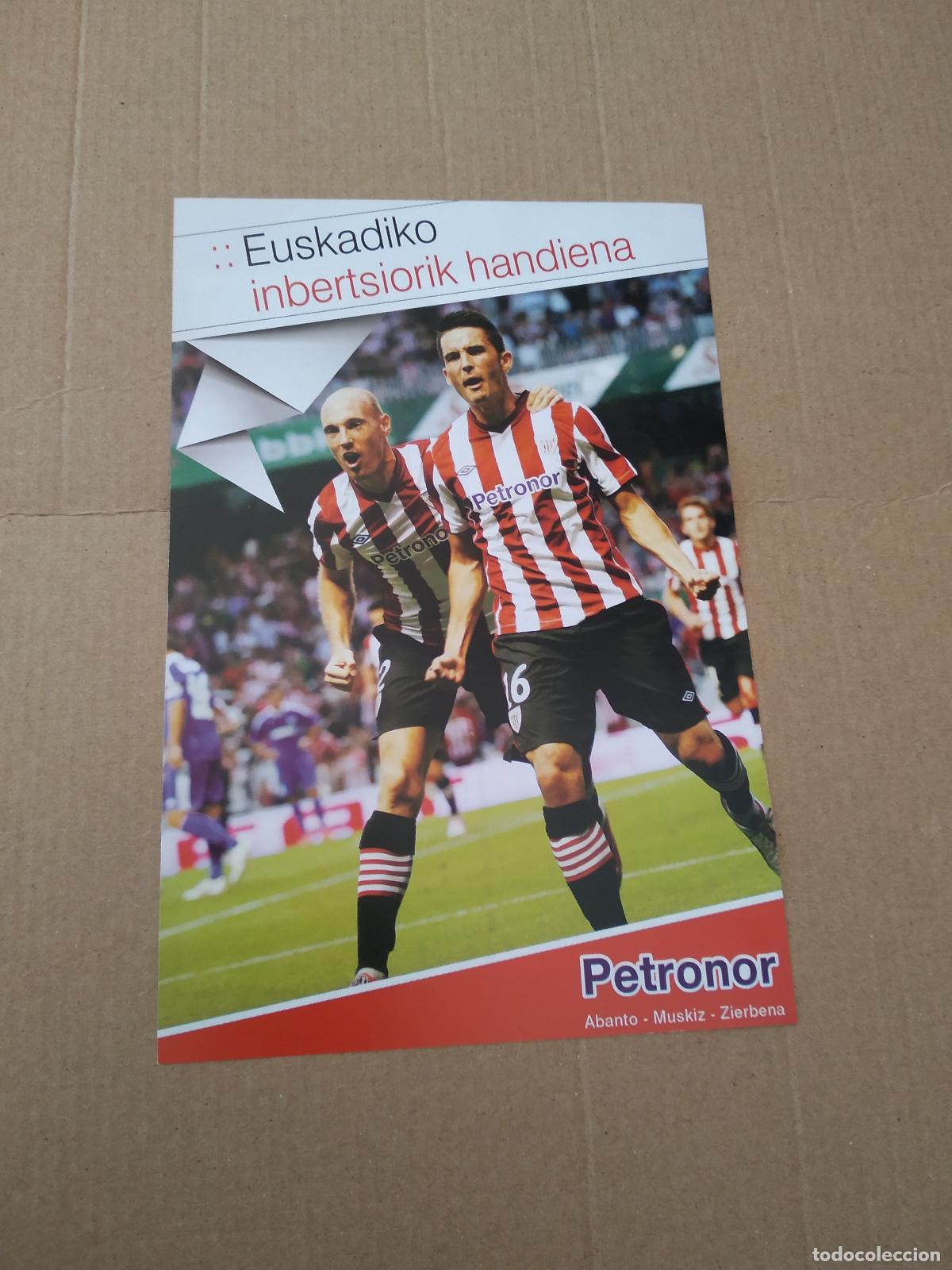 Coleccionismo deportivo: HOJA REVISTA ATHLETIC CLUB BILBAO PUBLICIDAD PETRONOR ISMA LOPEZ TOQUERO GONZALEZ GONZALEZ IRIBAR