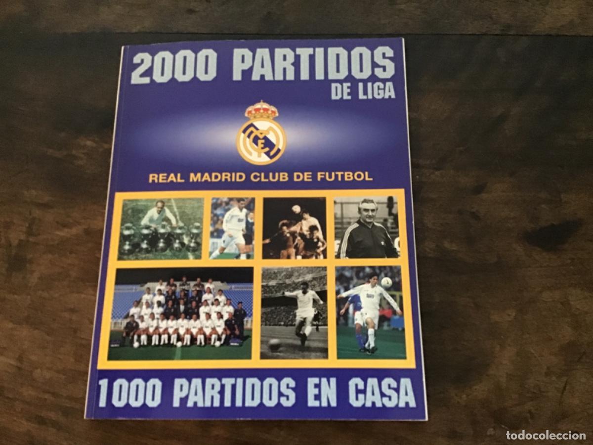 Sports collectibles: Hist&oacute;rico Del Real Madrid: 2000 partidos de Liga.1000 partidos en casa. 1997. Nuevo