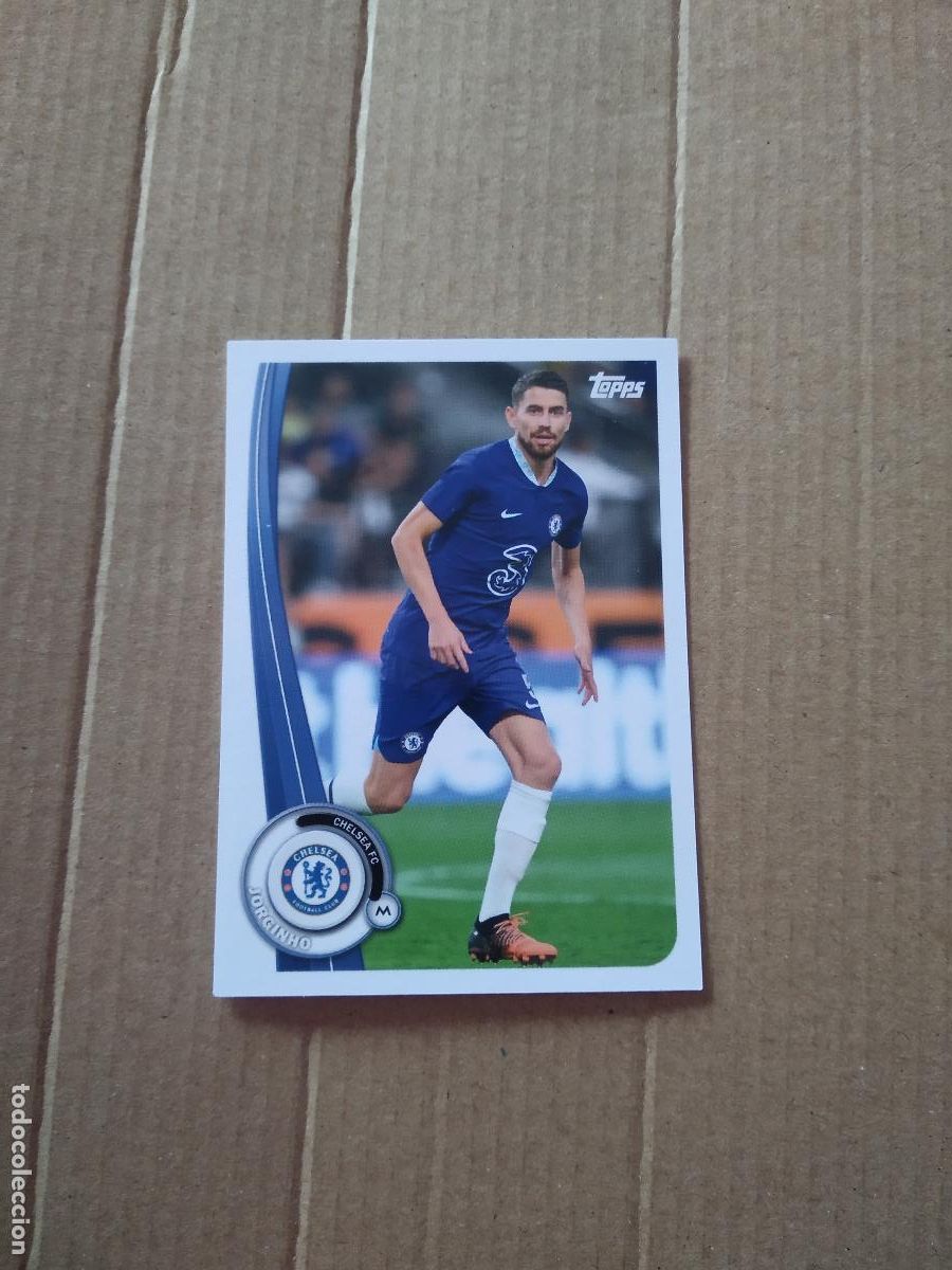 Sports collectibles: 9 JORGINHO CHELSEA CROMO TARJETA FUTBOL TOPPS 2022