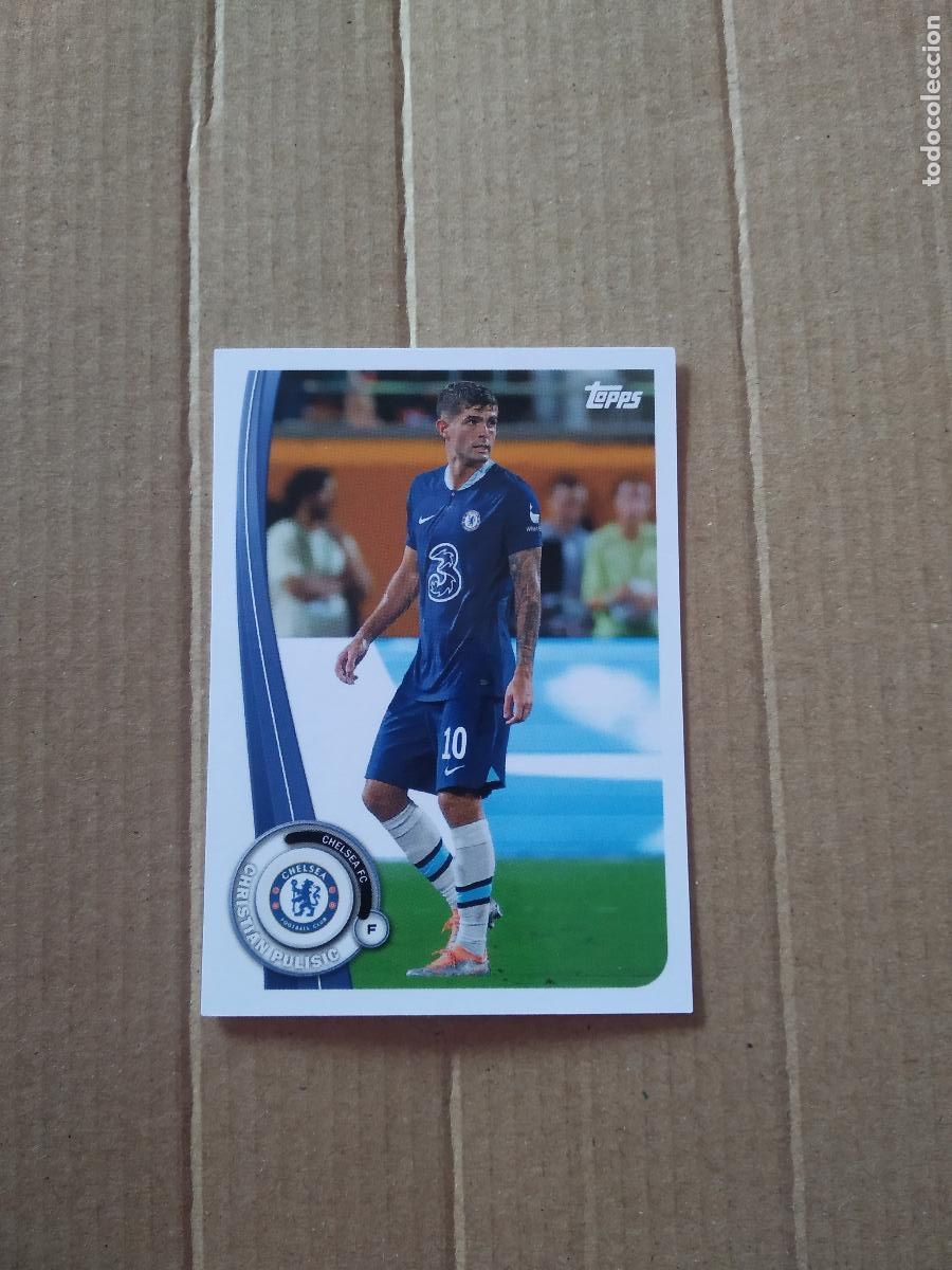Collezionismo sportivo: 16 PULISIC CHELSEA CROMO TARJETA FUTBOL TOPPS 2022