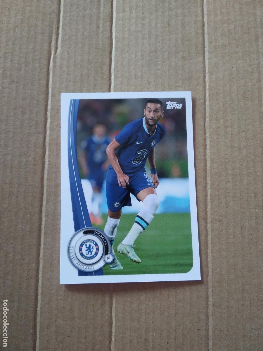 Sammelleidenschaft Sport: 17 ZIYECH CHELSEA CROMO TARJETA FUTBOL TOPPS 2022