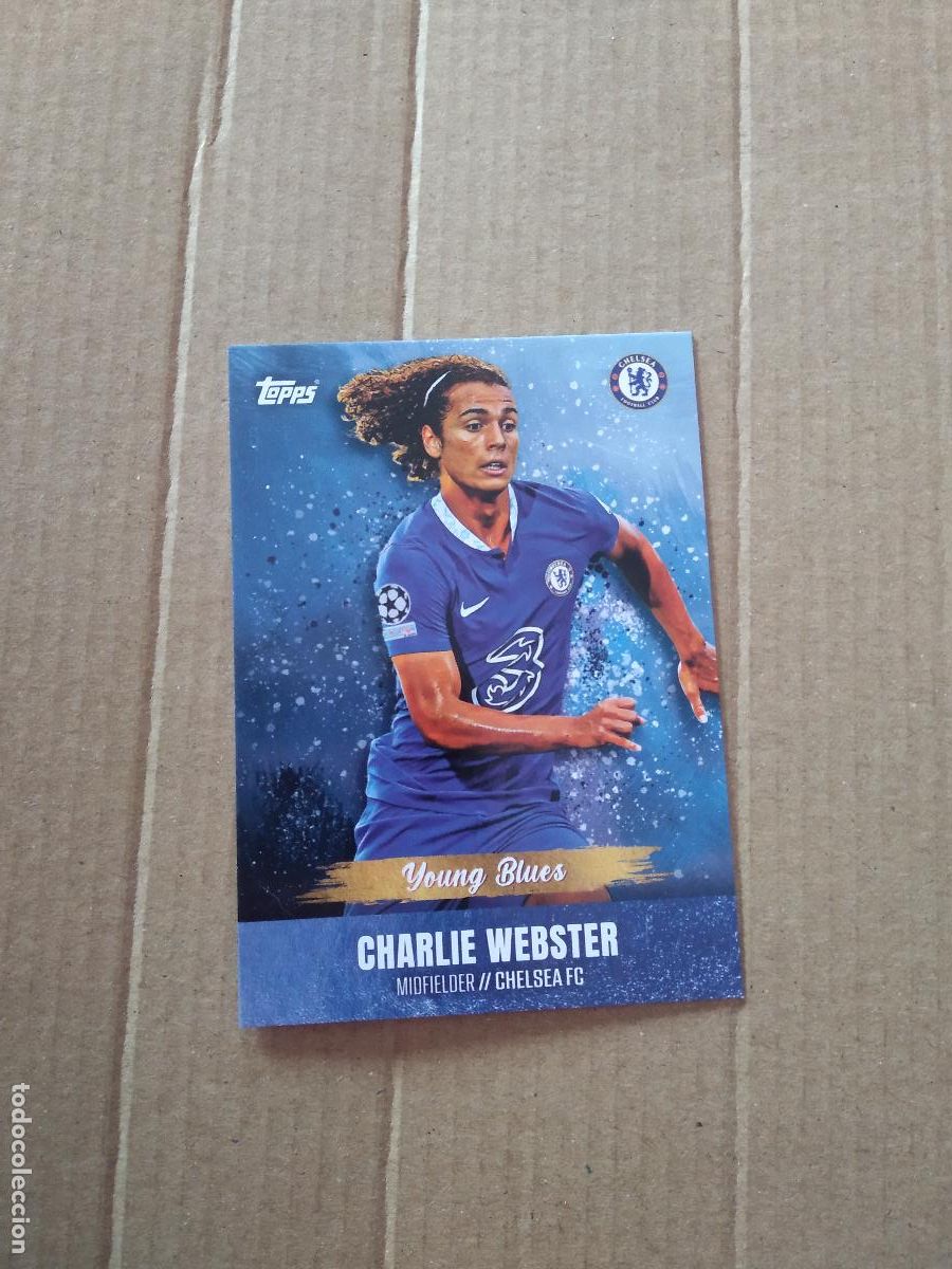 Sports collectibles: CHARLIE WEBSTER CHELSEA CROMO TARJETA FUTBOL TOPPS 2023