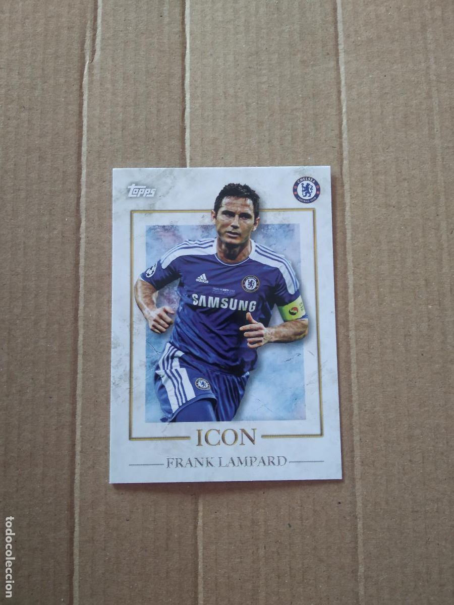 Collezionismo sportivo: LAMPARD CHELSEA CROMO TARJETA FUTBOL TOPPS 2023