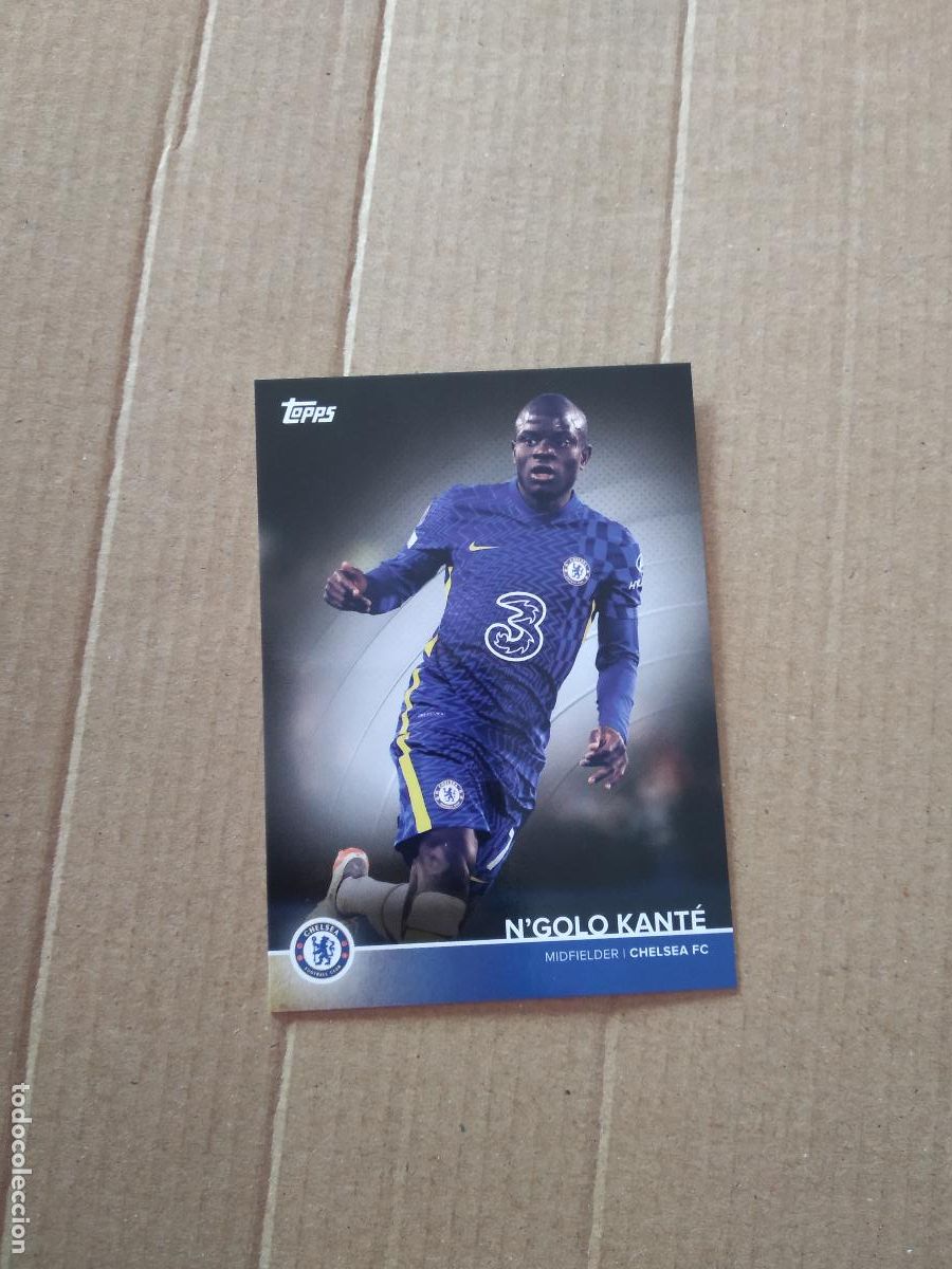 Coleccionismo deportivo: KANTE CHELSEA CROMO TARJETA FUTBOL TOPPS 2022