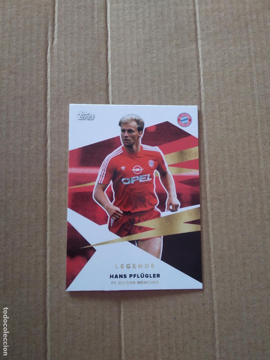 Sports collectibles: HANS PFLUGLER BAYERN MUNICH CROMO TARJETA FUTBOL TOPPS 2021