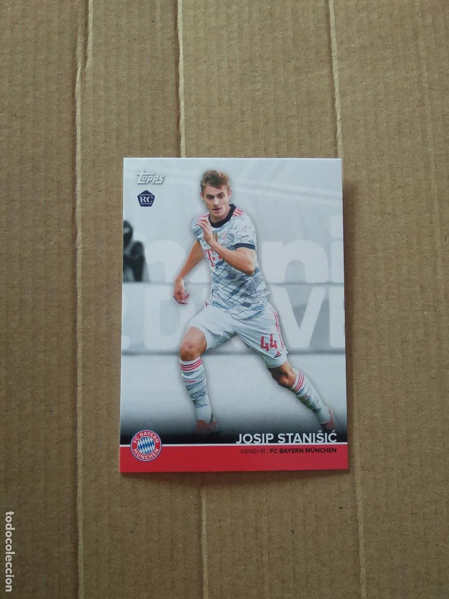 Coleccionismo deportivo: JOSIP STANISIC BAYERN MUNICH CROMO TARJETA FUTBOL TOPPS 2021