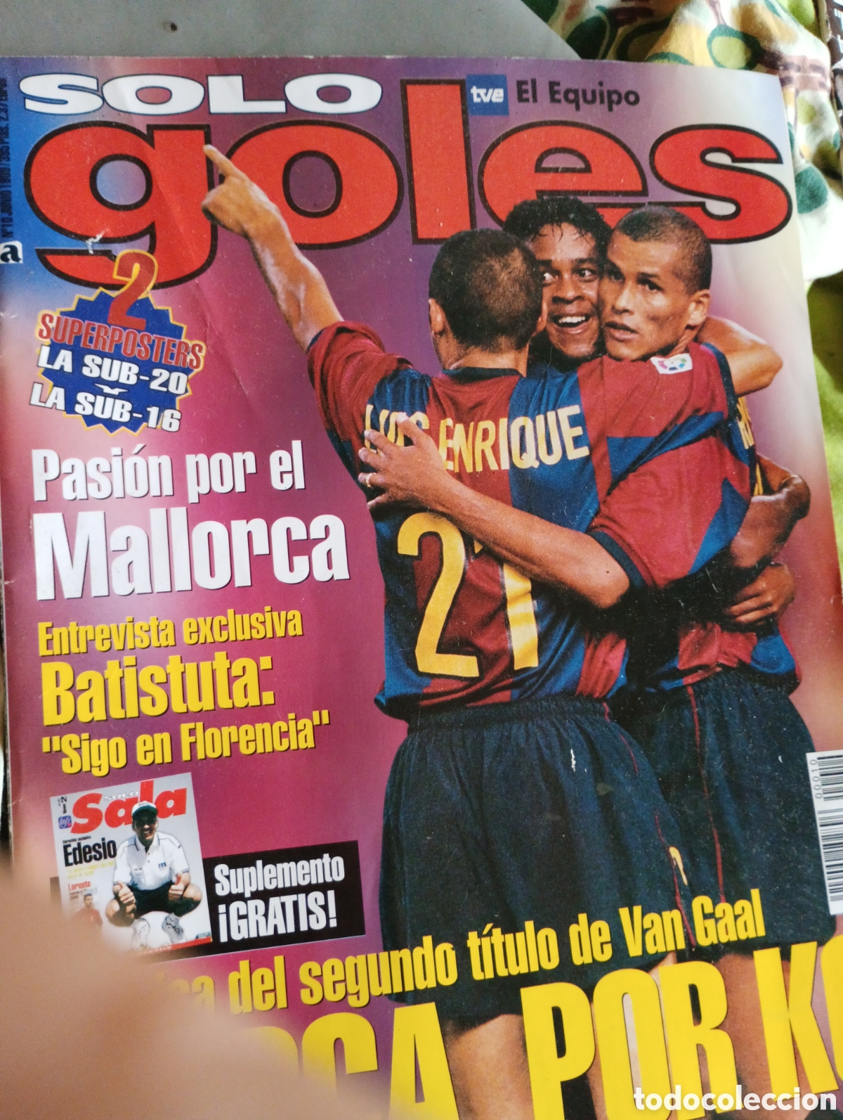 Collezionismo sportivo: Revista Solo goles n&uacute;mero 10
