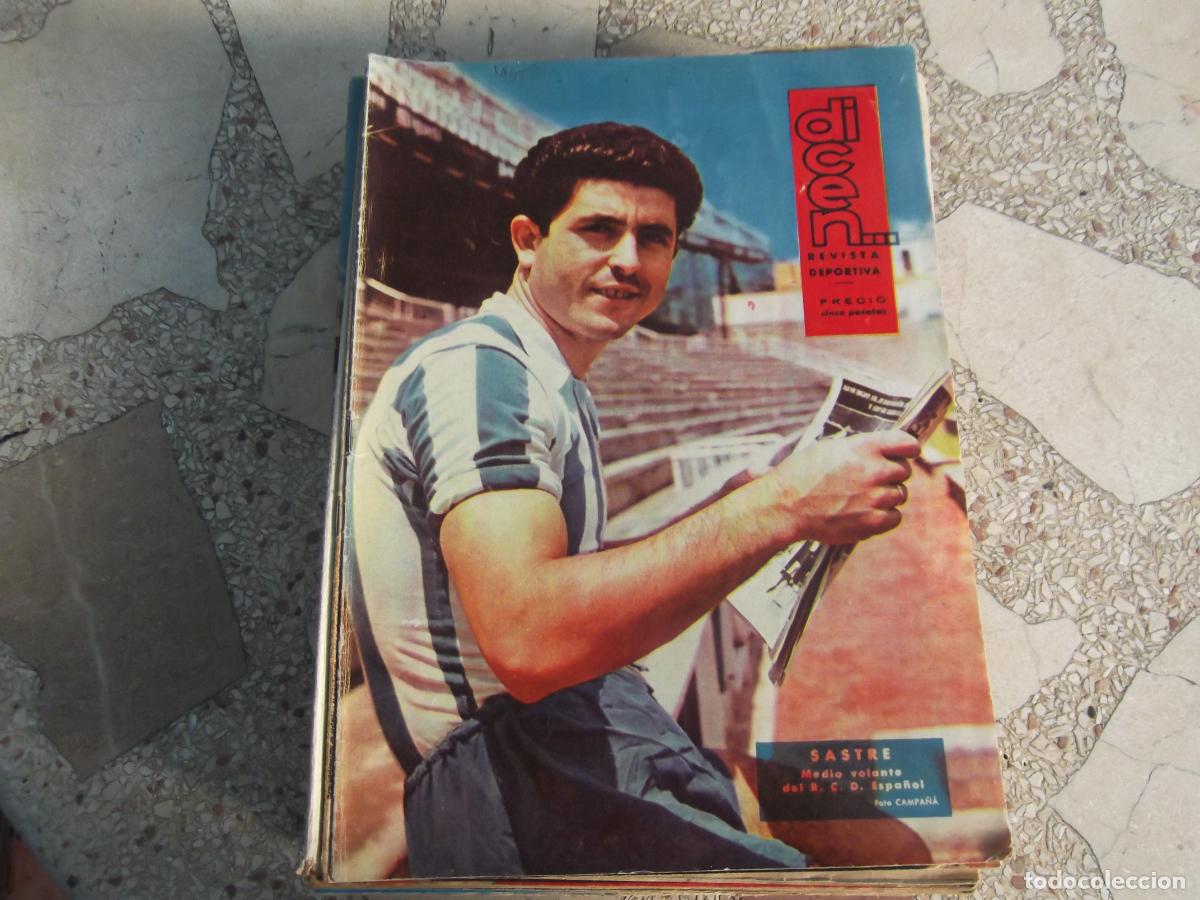 Sports collectibles: dicen...n&ordm; 467, 1961, portada sastre del espa&ntilde;ol, contraportada c.f.villanueva, fred galiana, zaldua