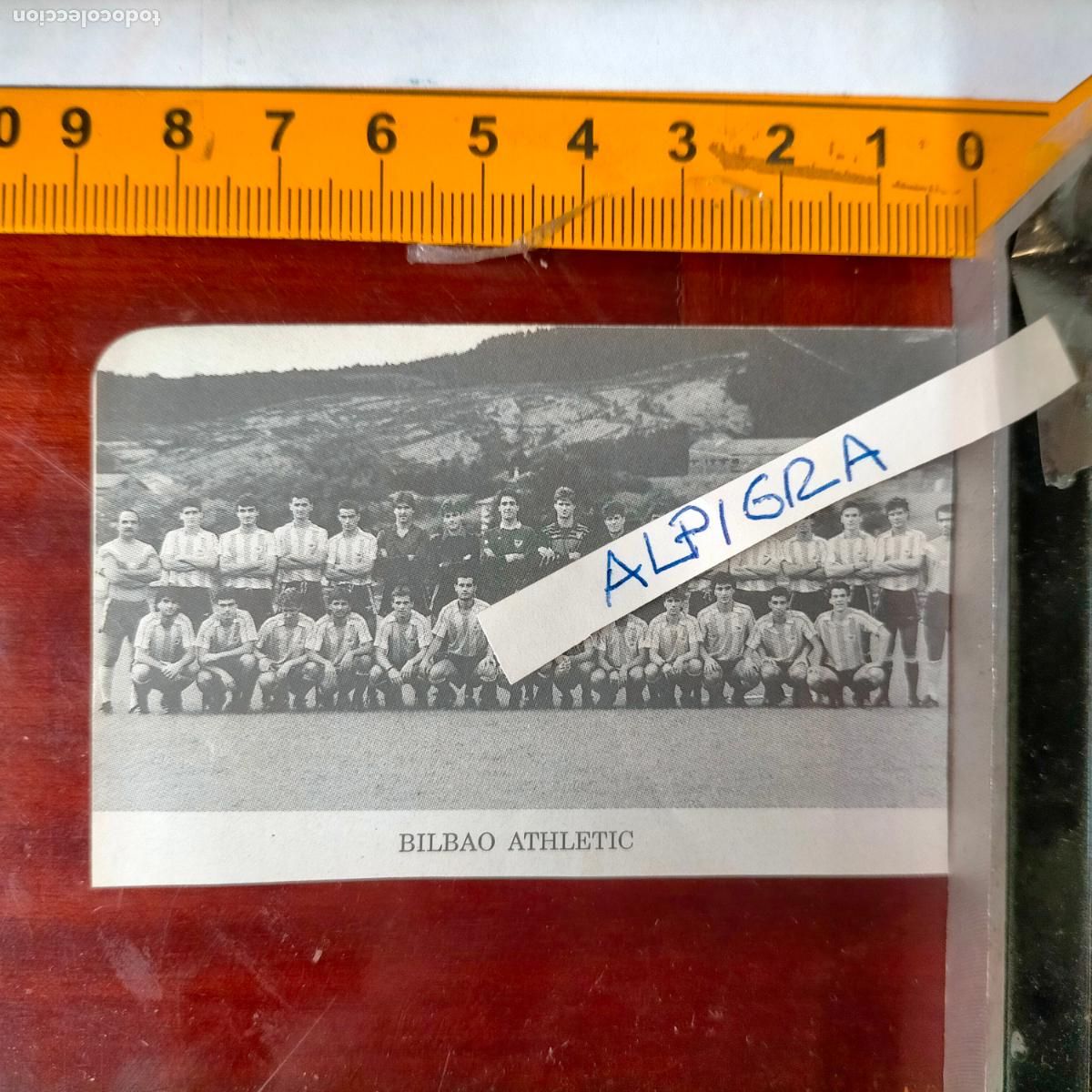 Sammelleidenschaft Sport: CLIPPING ANTIGUO RECORTE DE FUTBOL EQUIPO ALINEACION LIGA PLANTILLA - BILBAO ATHETIC