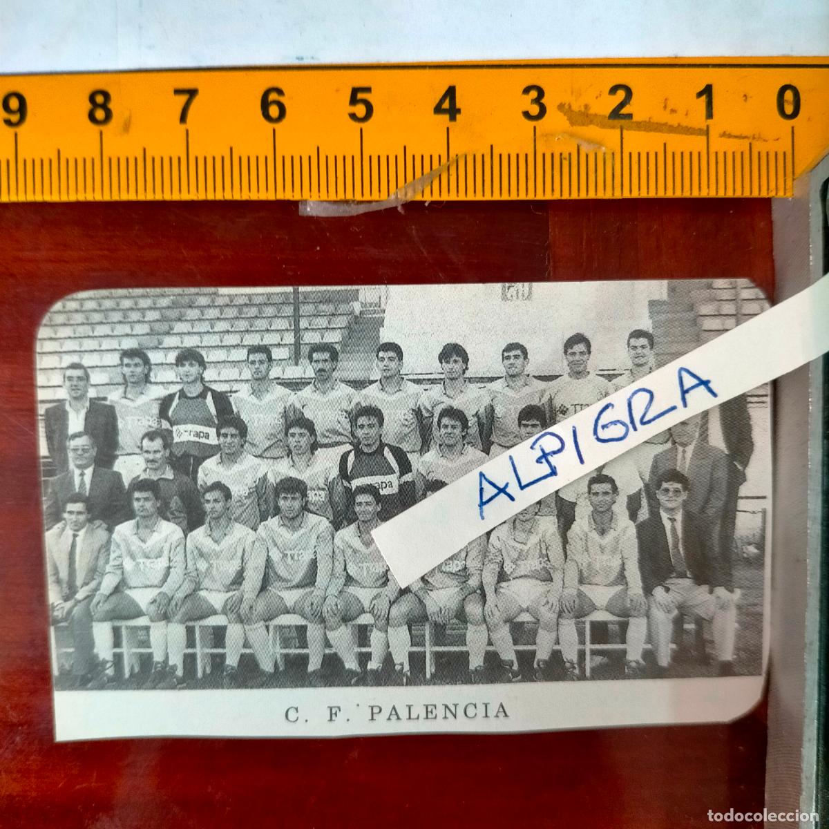 Collezionismo sportivo: CLIPPING ANTIGUO RECORTE DE FUTBOL EQUIPO ALINEACION LIGA PLANTILLA - PALENCIA