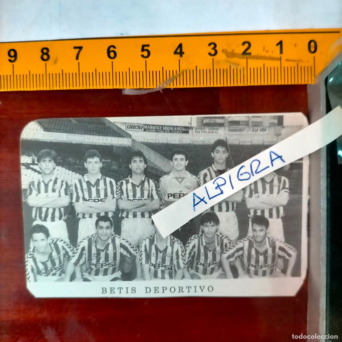 Sammelleidenschaft Sport: CLIPPING ANTIGUO RECORTE DE FUTBOL EQUIPO ALINEACION LIGA PLANTILLA - BETIS DEPORTIVO