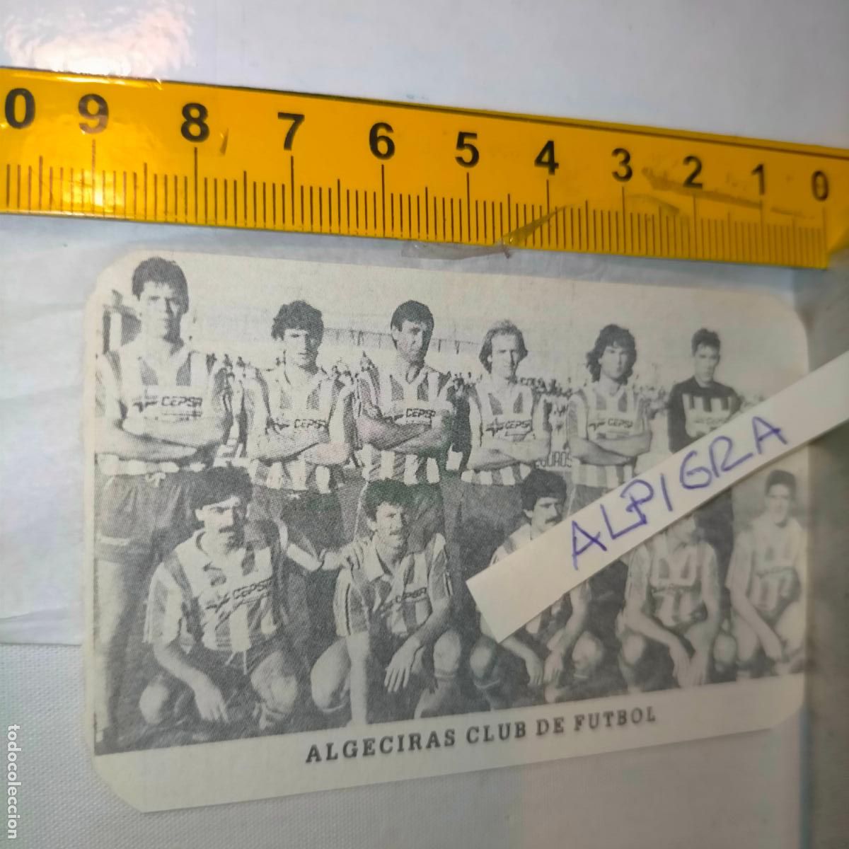 Sammelleidenschaft Sport: CLIPPING ANTIGUO RECORTE DE FUTBOL EQUIPO ALINEACION LIGA PLANTILLA JUGADORES - ALGECIRAS