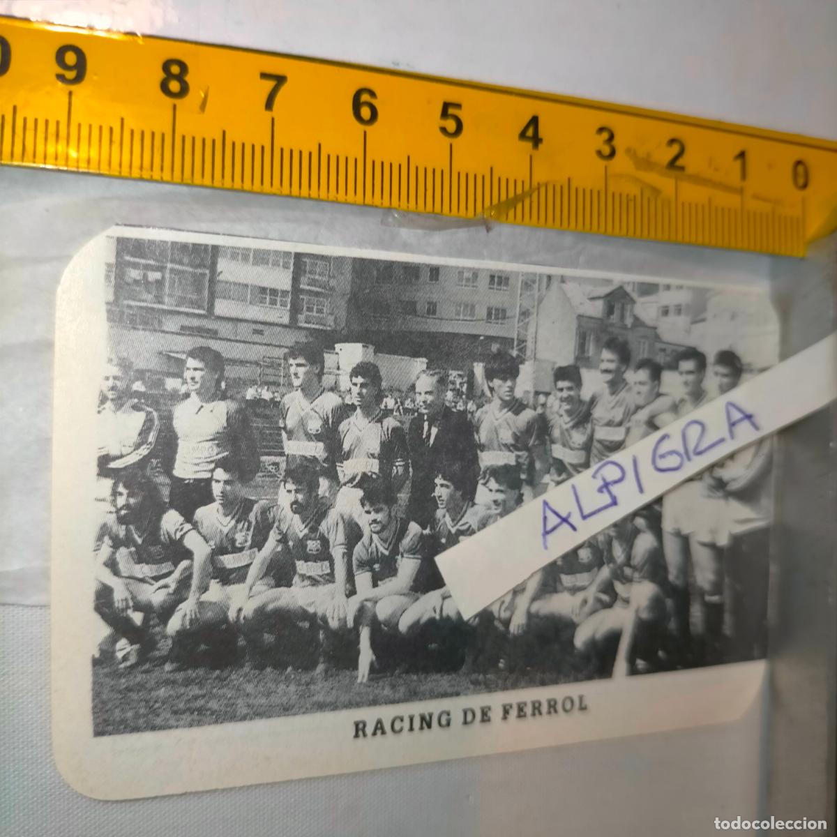 Sammelleidenschaft Sport: CLIPPING ANTIGUO RECORTE DE FUTBOL EQUIPO ALINEACION LIGA PLANTILLA JUGADORES - RACING DE FERROL