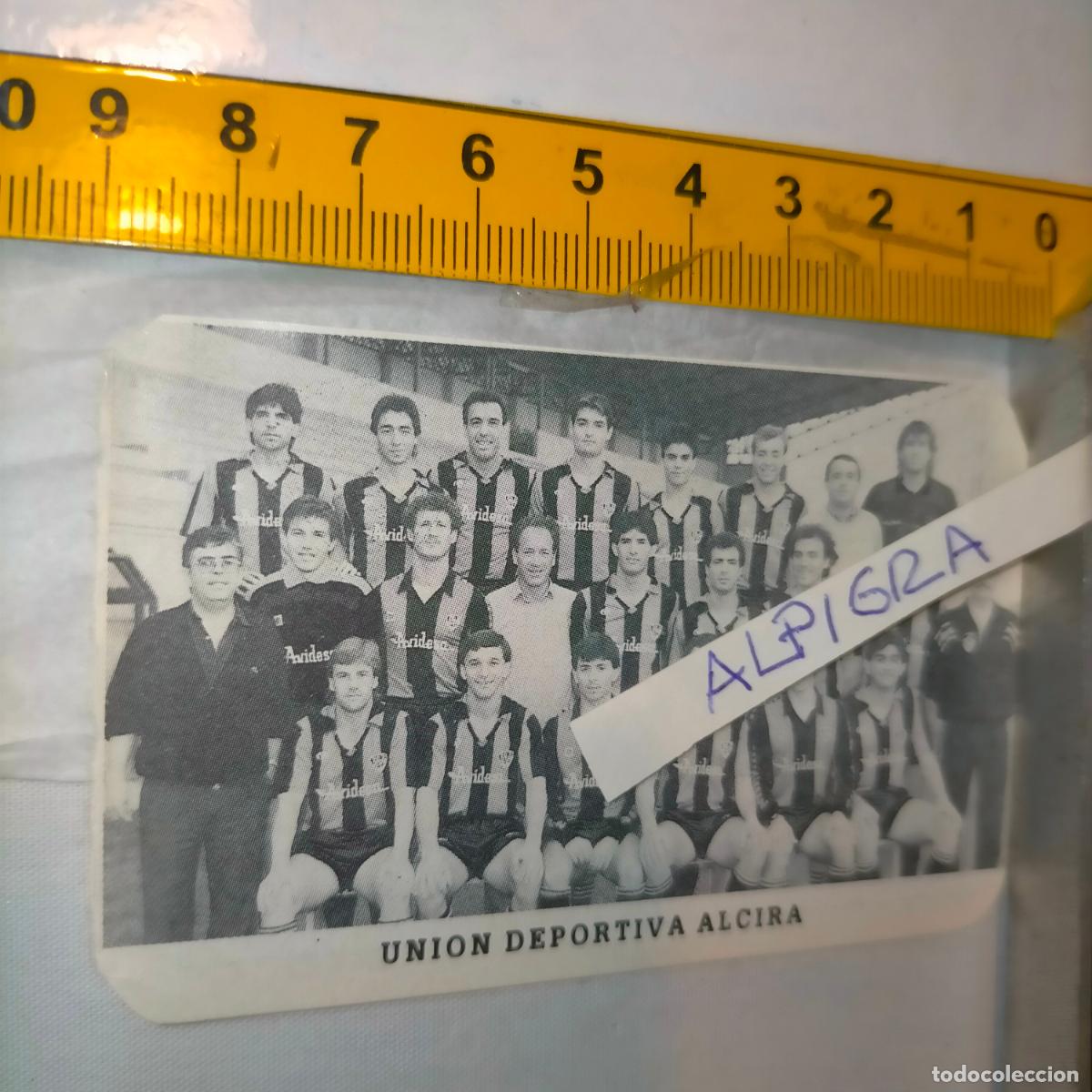Sammelleidenschaft Sport: CLIPPING ANTIGUO RECORTE DE FUTBOL EQUIPO ALINEACION LIGA PLANTILLA JUGADORES UNION DEPORTIVA ALCIRA