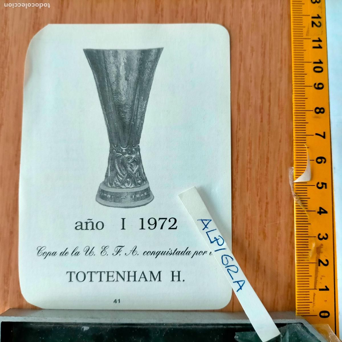 Sammelleidenschaft Sport: CLIPPING ANTIGUO RECORTE DE FUTBOL - COPA UEFA CONQUISTADA POR TOTTENHAM H. 1972