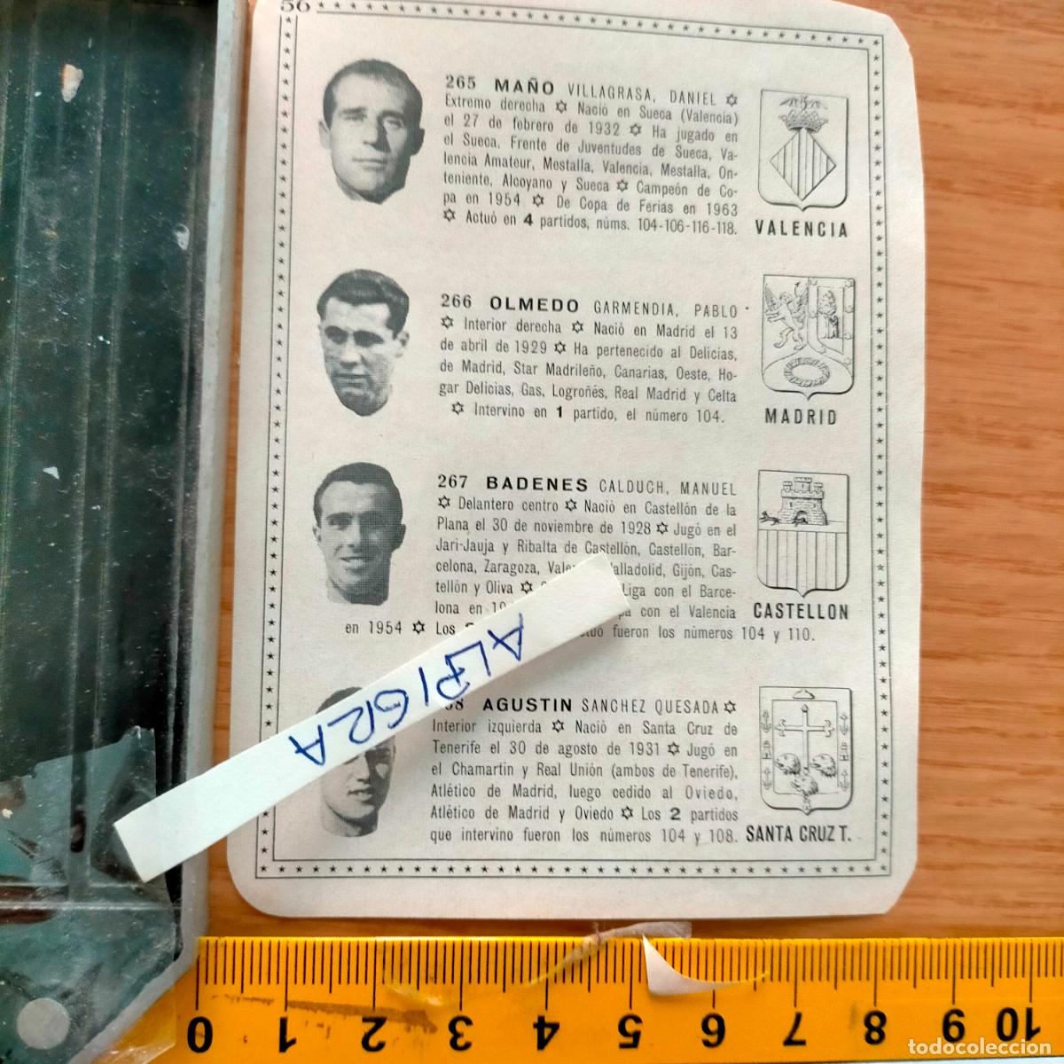 Sammelleidenschaft Sport: CLIPPING ANTIGUO RECORTE DE FUTBOL - VALENCIA MADRID CASTELLON SANTA CRUZ DE TENERIFE