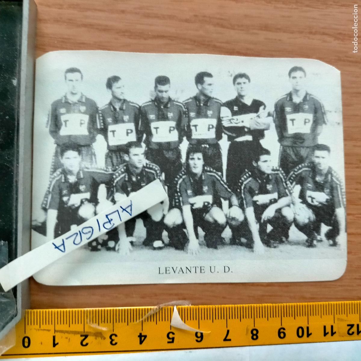 Collezionismo sportivo: CLIPPING ANTIGUO RECORTE DE FUTBOL - LEVANTE UNION DEPORTIVA EQUIPO ALINEACION