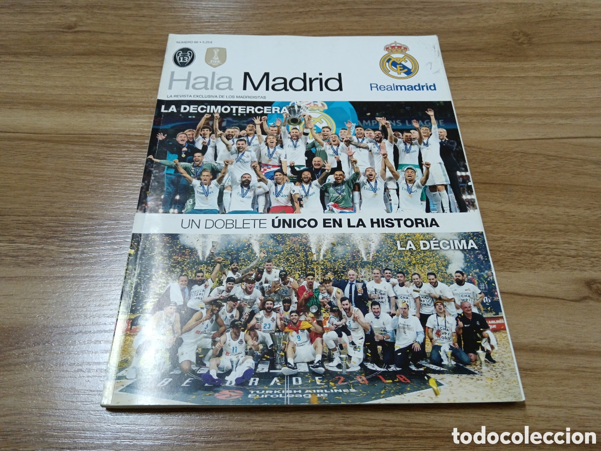 Sammelleidenschaft Sport: REVISTA HALA MADRID N&deg; 66 CON 2 P&Oacute;STER