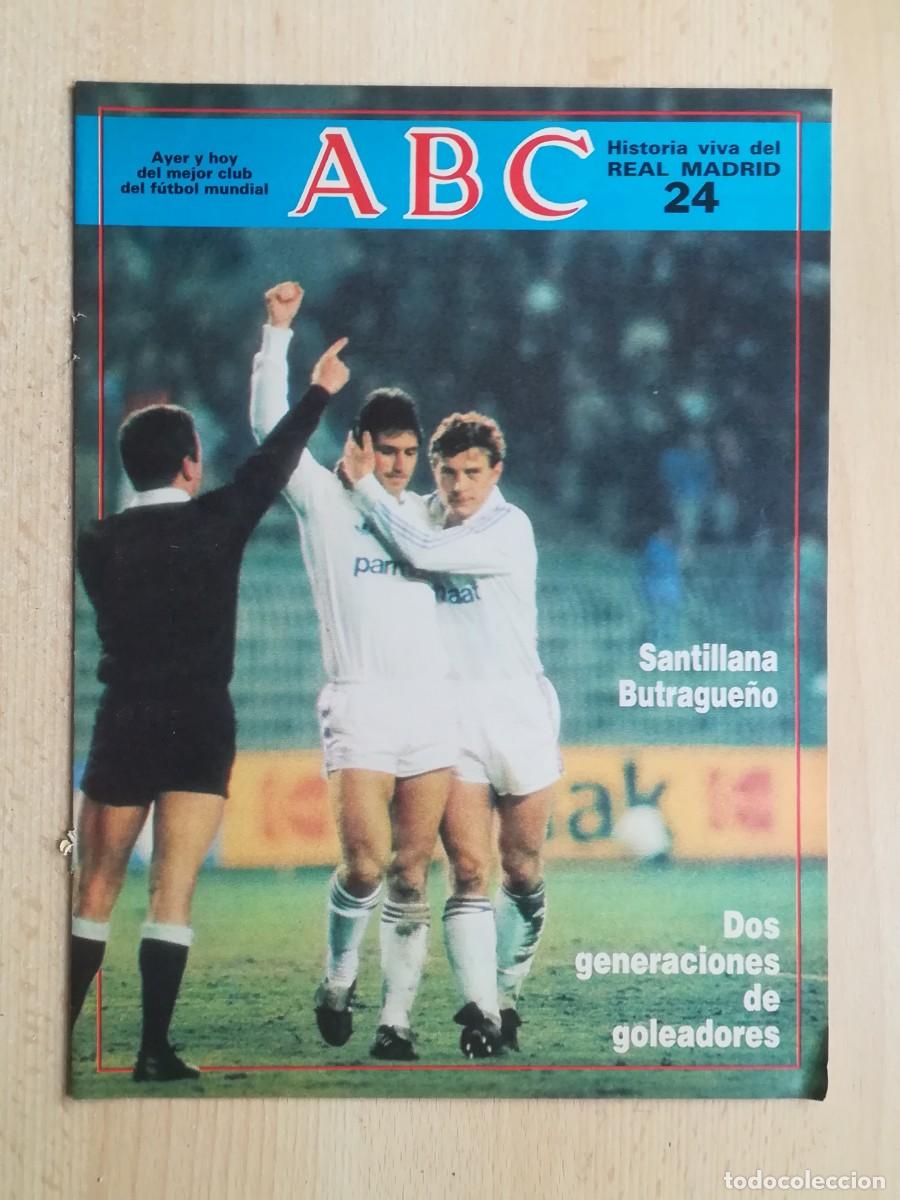Coleccionismo deportivo: Historia viva del Real Madrid N&ordm; 24 - ABC