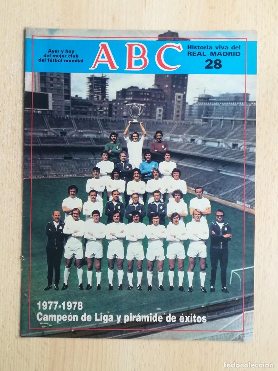 Coleccionismo deportivo: Historia viva del Real Madrid N&ordm; 28 - ABC