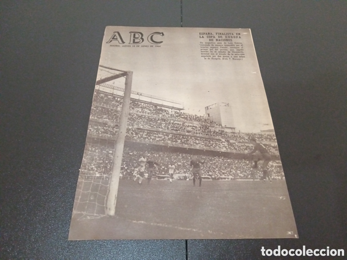 Coleccionismo deportivo: ABC JUEVES 18 DE JUNIO 1964