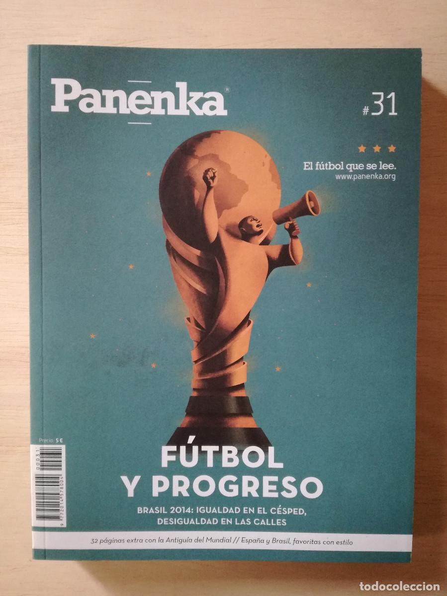 Coleccionismo deportivo: REVISTA PANENKA 31 - BRASIL 2014 FUTBOL Y PROGRESO