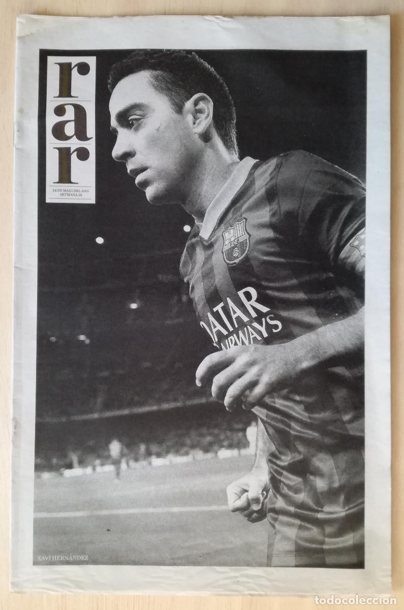 Coleccionismo deportivo: RAR ESPECIAL XAVI HERNANDEZ BAR&Ccedil;A - DIARI ARA 2015