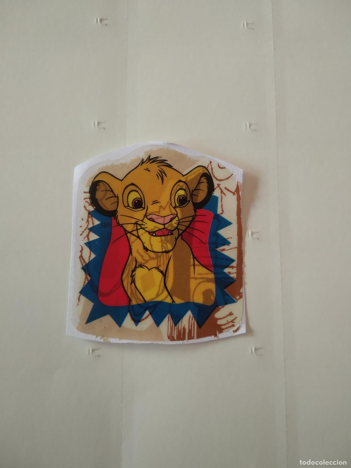 Coleccionismo deportivo: 2 CROMO EL REY LEON PANINI A&Ntilde;O 1994