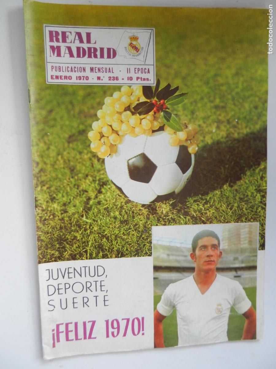 Sammelleidenschaft Sport: REVISTA N&ordm; 236 - ENERO -1970- JUVENTUD, DEPORTE, SUERTE - FELIZ 1970