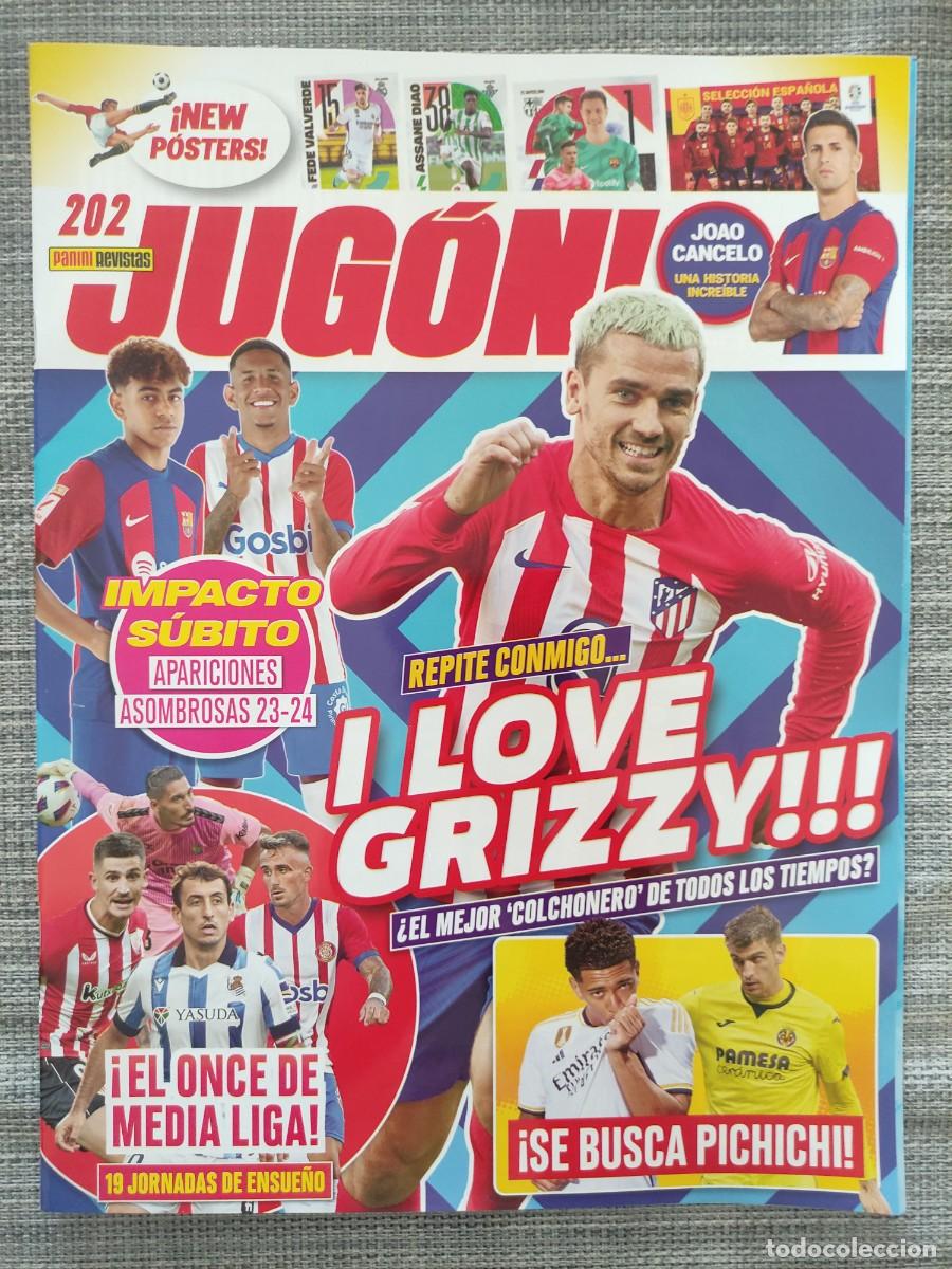Sammelleidenschaft Sport: REVISTA JUG&Oacute;N N&Uacute;M 202 con POSTERS INCLUIDOS: SELECCI&Oacute;N ESPA&Ntilde;OLA, ENDRICK,TER STEGEN, FEDE VALVERDE..