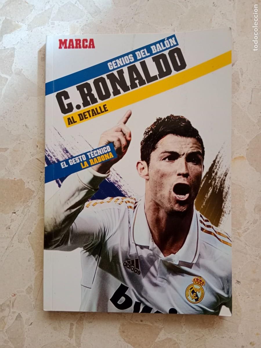 Coleccionismo deportivo: MARCA - GENIOS DEL BALON AL DETALLE - CRISTIANO RONALDO - REAL MADRID CF - N&ordm; 10