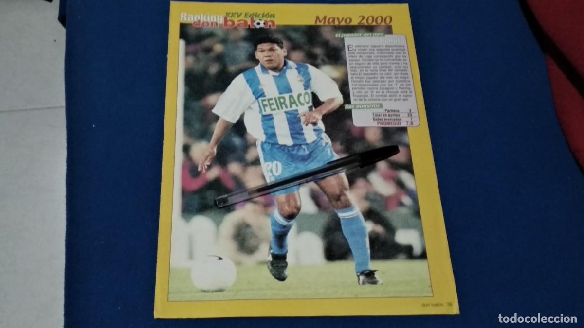 Collezionismo sportivo: P&Oacute;STER 2000 ( DONATO / DEPORTIVO DE LA CORU&Ntilde;A ) HOJA A4 - PERFECTA