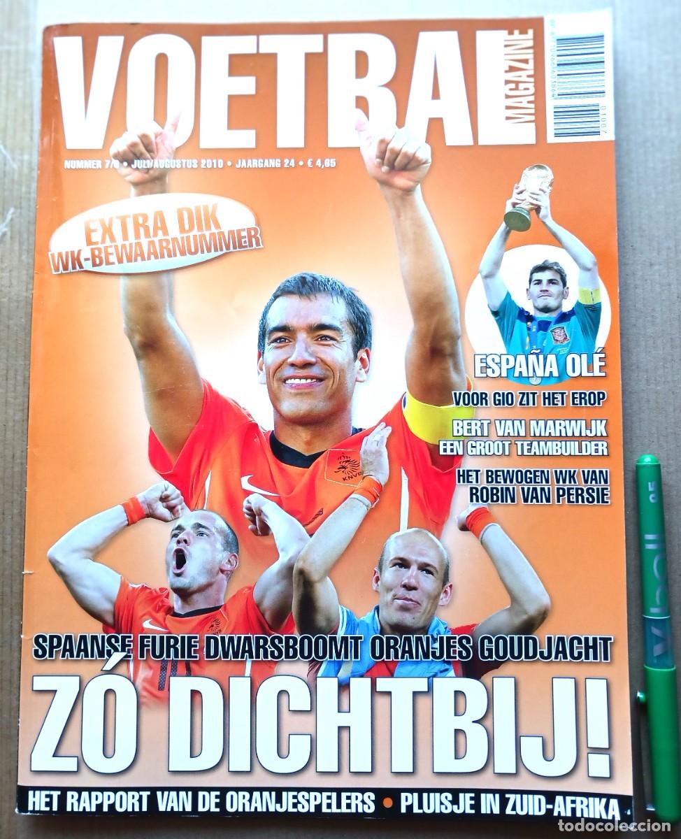 Coleccionismo deportivo: VOETBALL HOLANDA FINAL MUNDIAL CON ESPA&Ntilde;A CAMPEONA MUNDO JULIO 2010 REVISTA MAGAZINE 100PGS R343