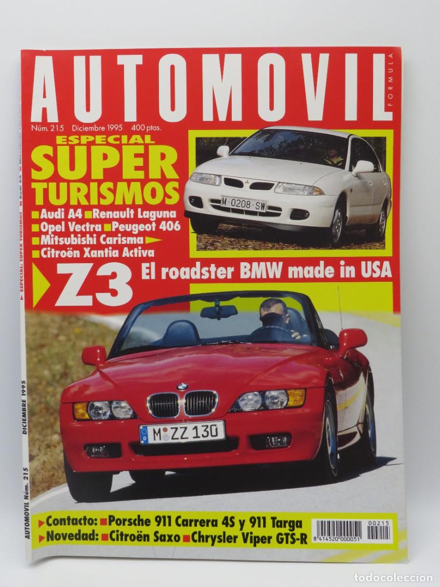 Coleccionismo deportivo: REVISTA AUTOM&Oacute;VIL. N&ordm; 215. DICIEMBRE 1995 - ESPECIAL SUPER TURISMO / Z3