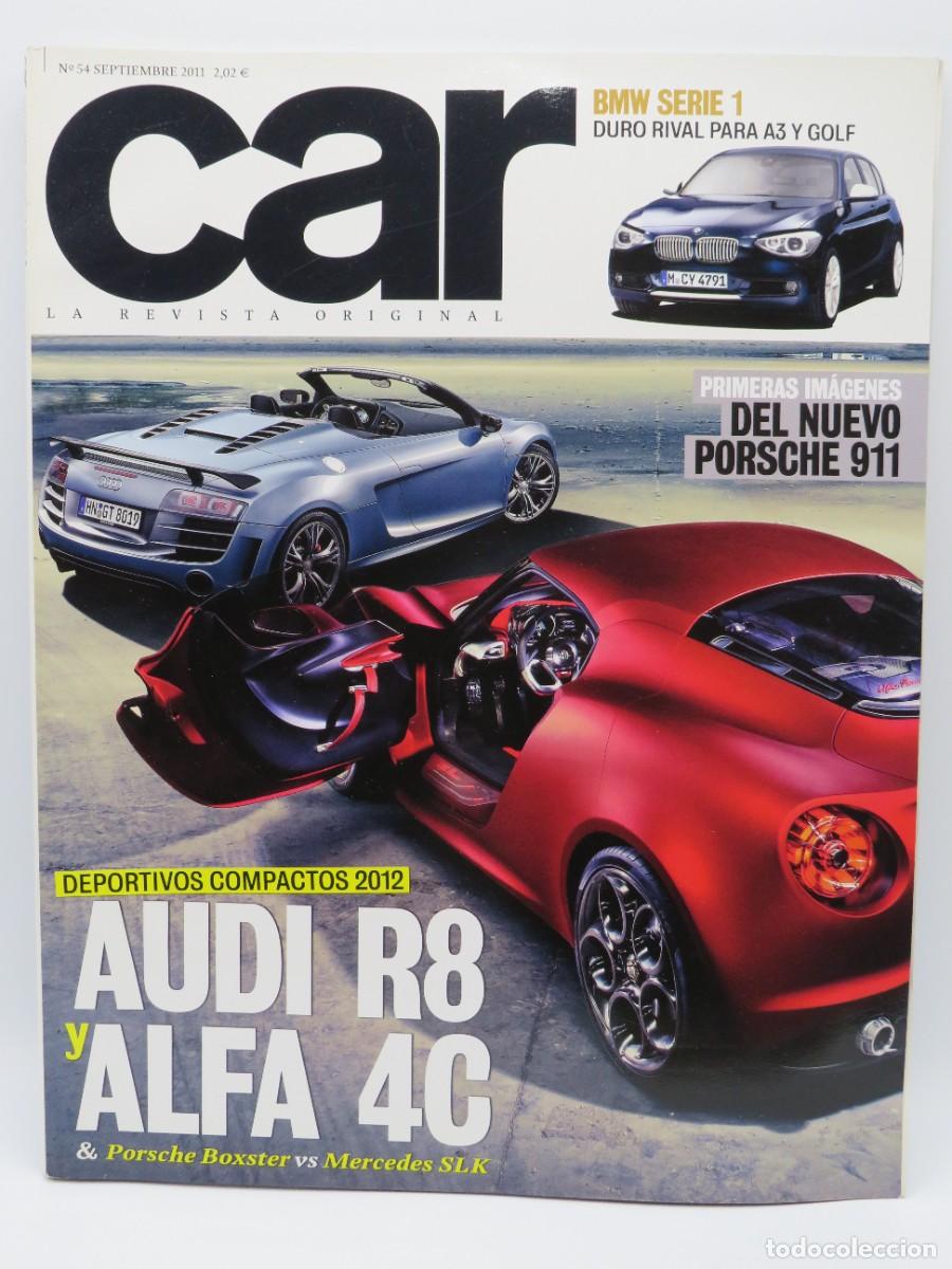 Coleccionismo deportivo: REVISTA AUTOM&Oacute;VIL. CAR. REVISTA ORIGINAL SEPTIEMBRE 2011 N&ordm; 54