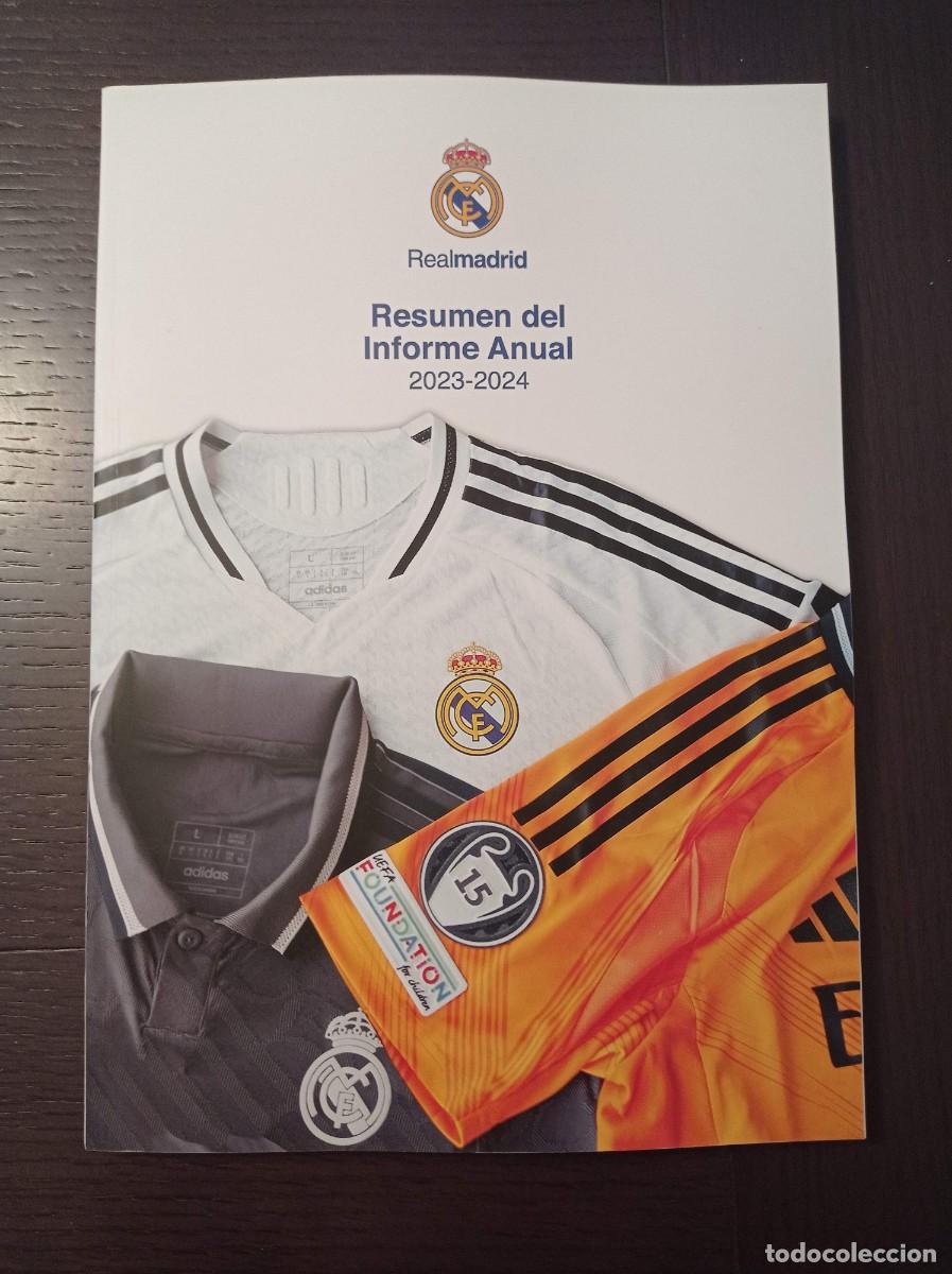 Sports collectibles: REVISTA. REAL MADRID. RESUMEN DEL INFORME ANUAL. 2023-2024