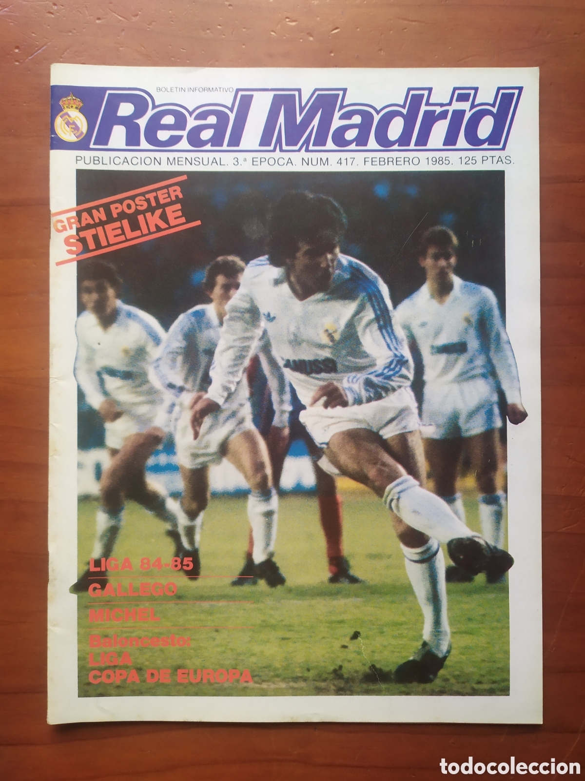 Sammelleidenschaft Sport: Revista Real Madrid 417 febrero 1985