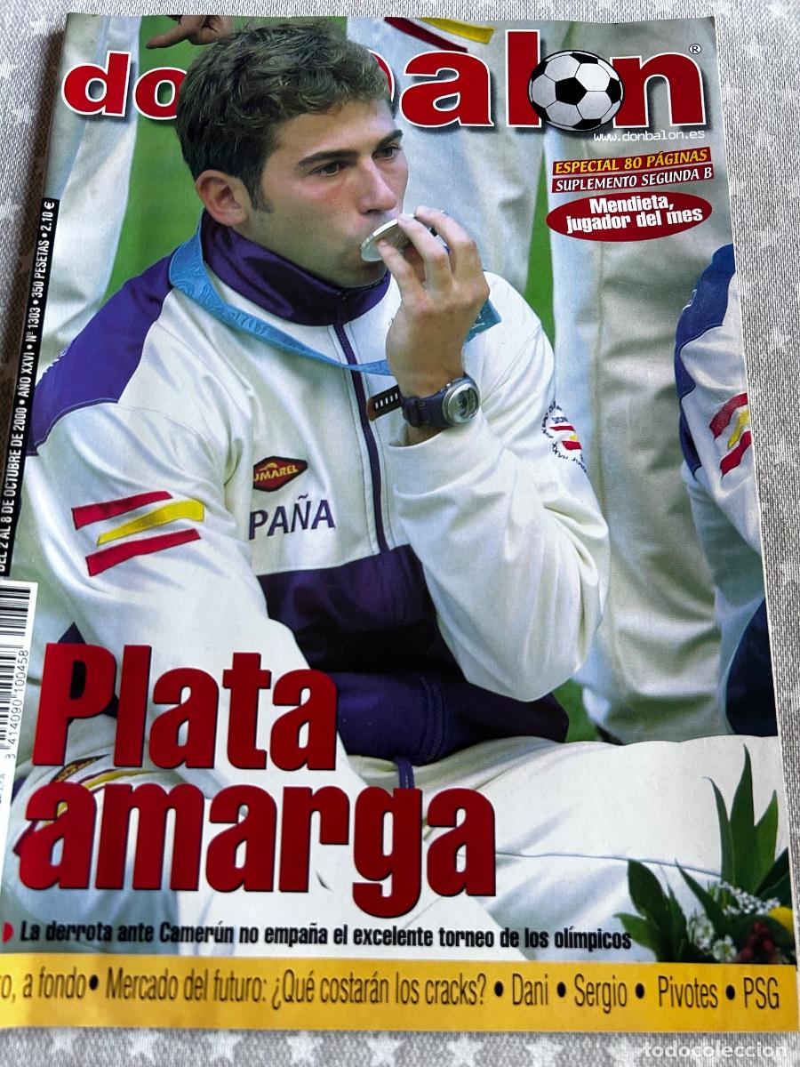 Coleccionismo deportivo: REVISTA DON BAL&Oacute;N 1303 FINAL JUEGOS OL&Iacute;MPICOS 2000 ESPA&Ntilde;A