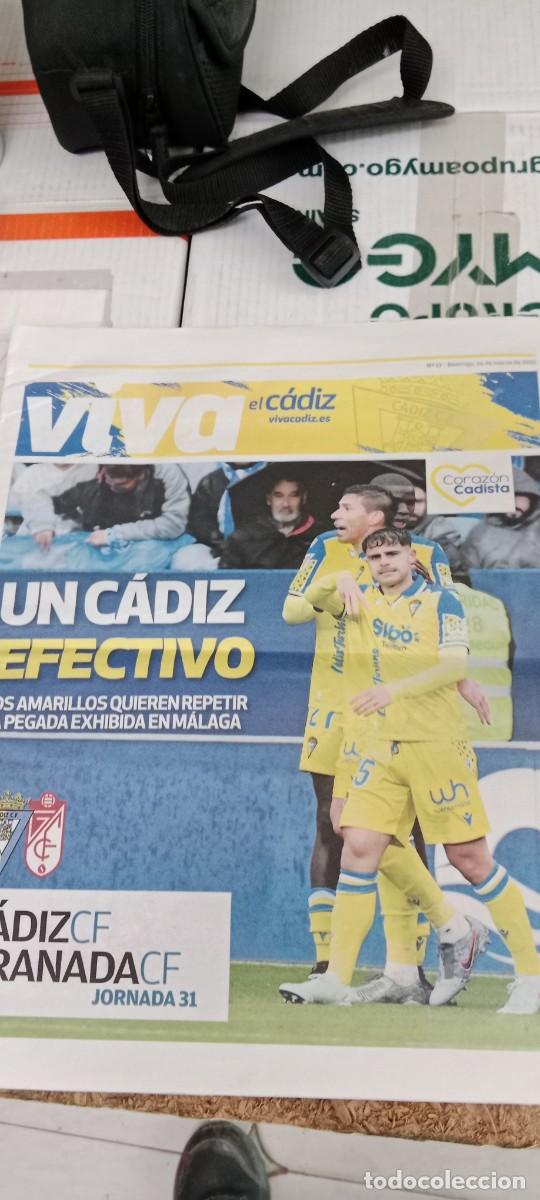 Sammelleidenschaft Sport: E-ABU REVISTA DE FUTBOL CADIZ CONTRA ALMERIA