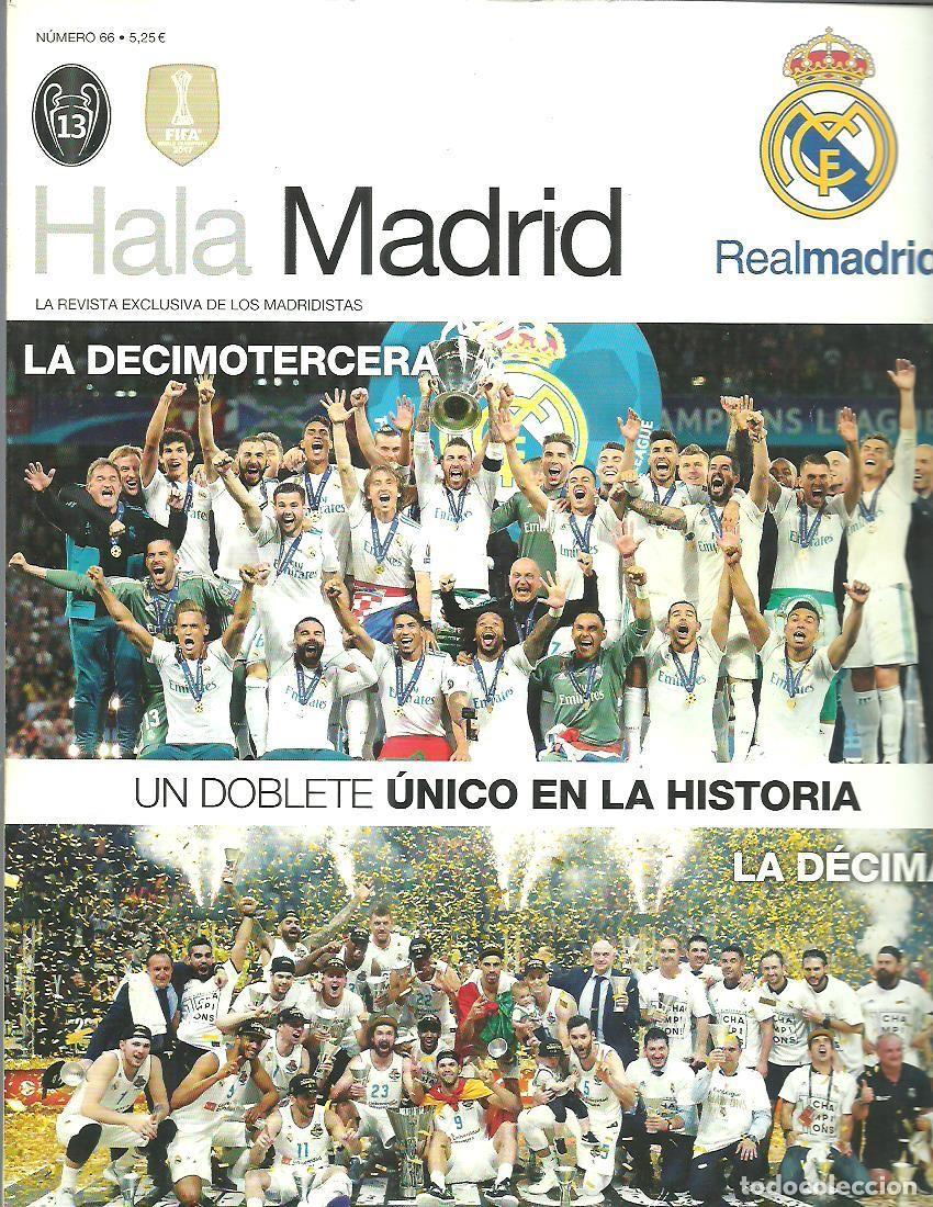 Collezionismo sportivo: Revista oficial del Real Madrid. Hala Madrid n&ordm; 66. La Decimotercera UEFA CHAMPIONS LEAGHE