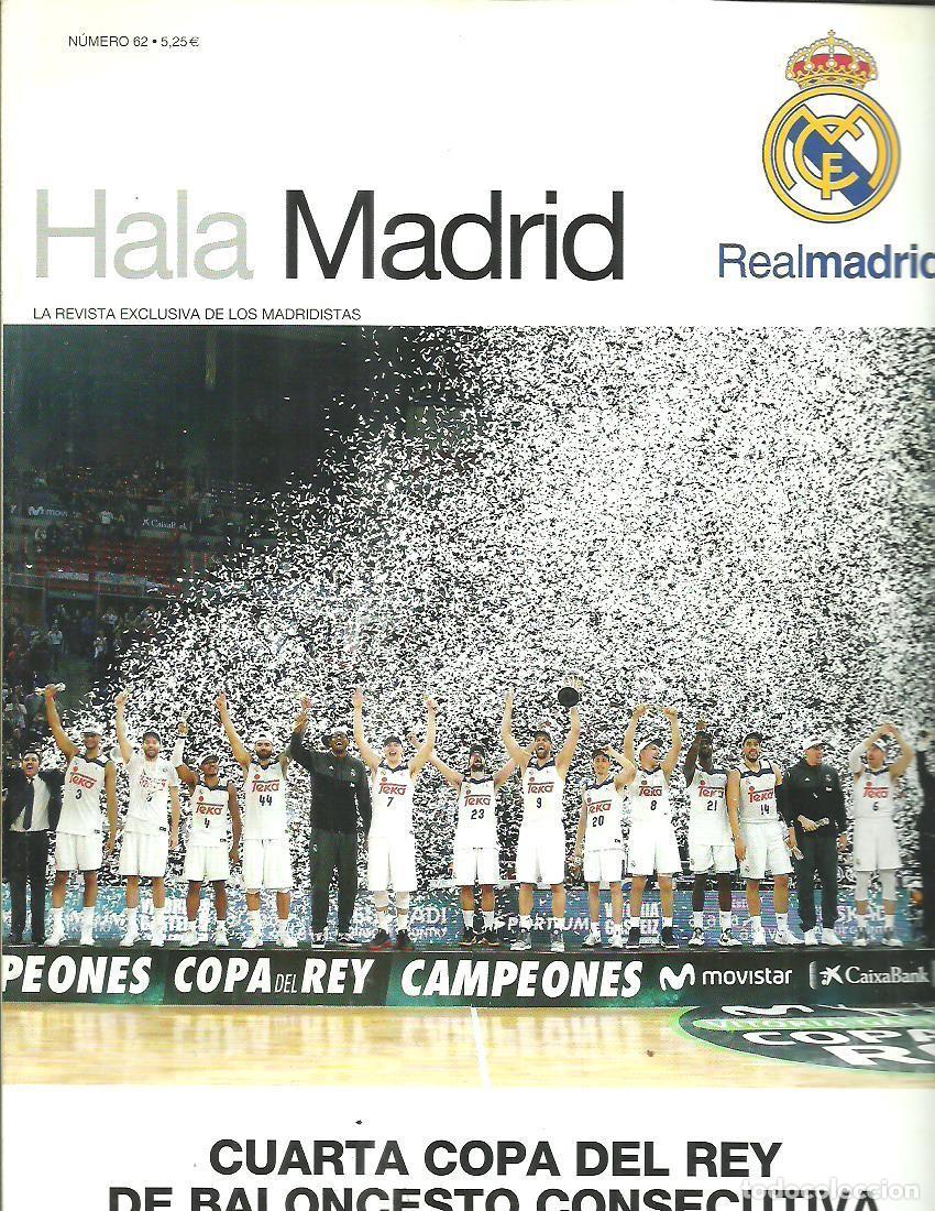 Collezionismo sportivo: Revista oficial del Real Madrid. Hala Madrid n&ordm; 62. Campeones Copa del Rey 2017