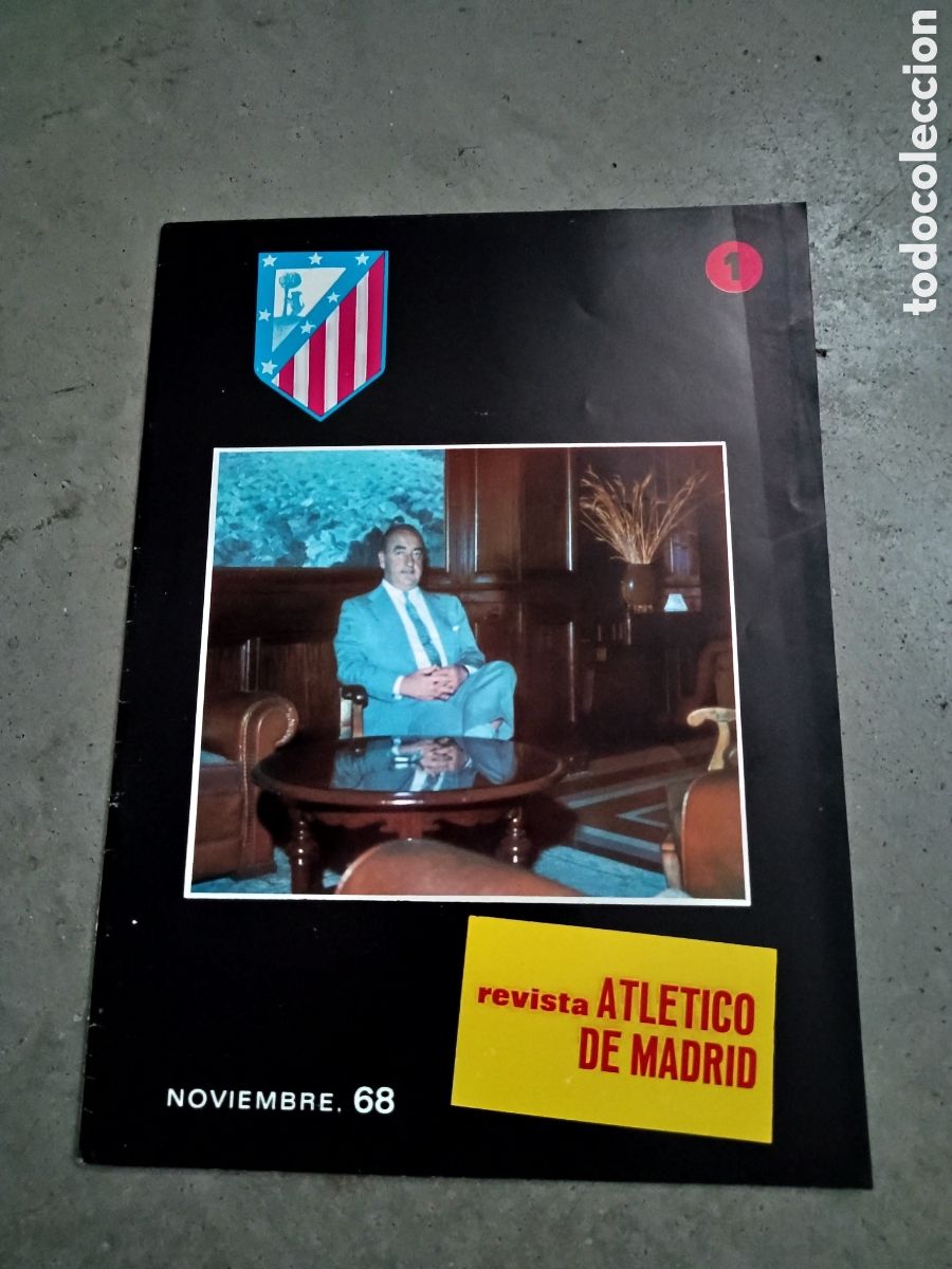 Collezionismo sportivo: REVISTA DEL ATL&Eacute;TICO DE MADRID - NOVIEMBRE 1968