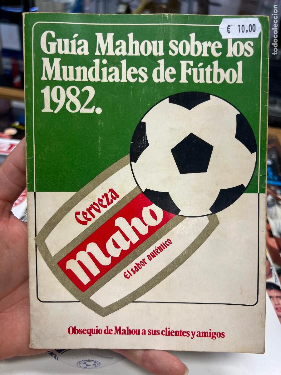 Coleccionismo deportivo: GUIA MAHOU SOBRE LOS MUNDIALES DE FUTBOL 1982