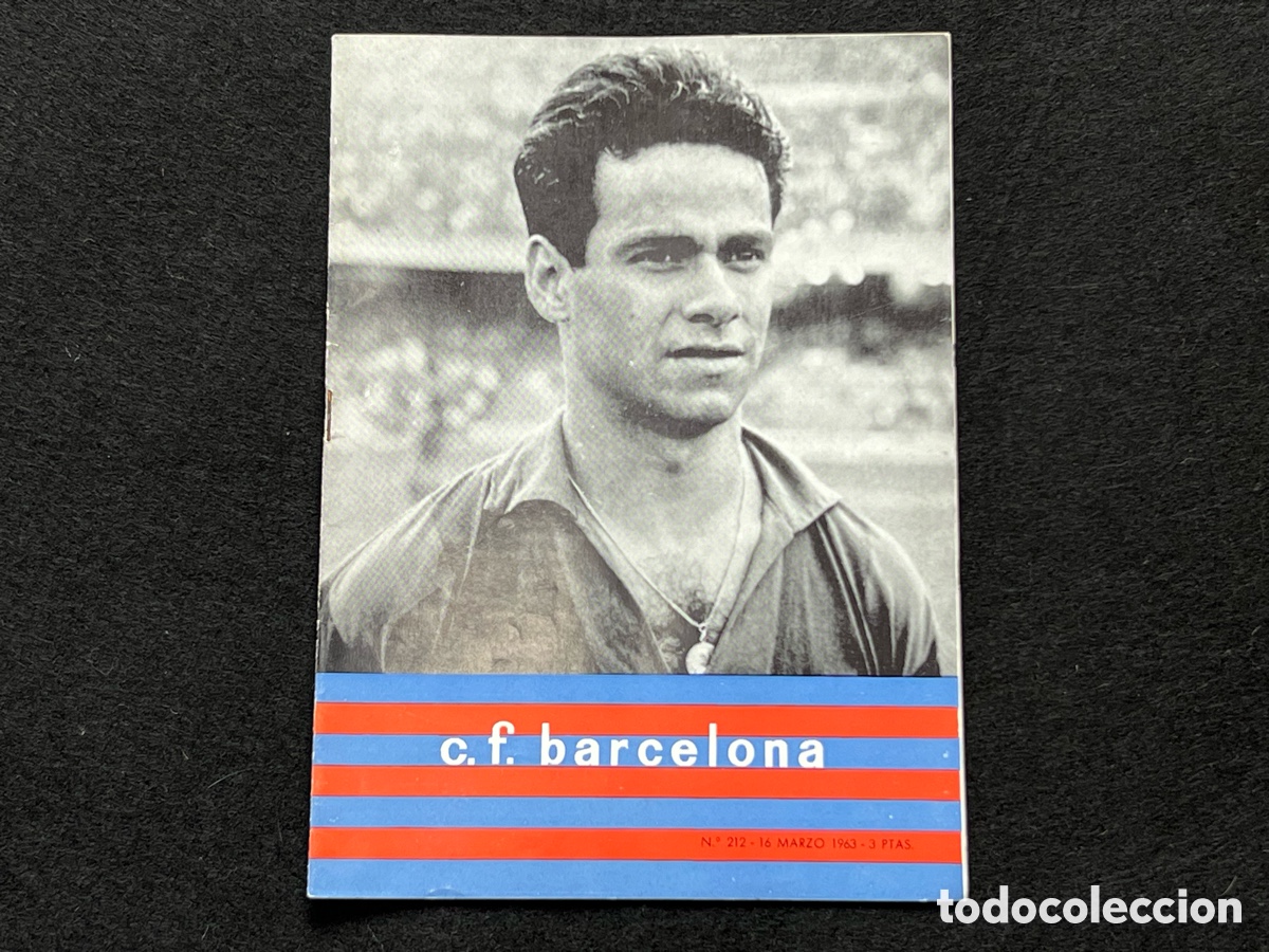 Collezionismo sportivo: PROGRAMA OFICIAL CF BARCELONA SEVILLA FC LIGA 62-63 1962-1963 CAYETANO RE FUTBOL BAR&Ccedil;A N&Uacute;M 212.