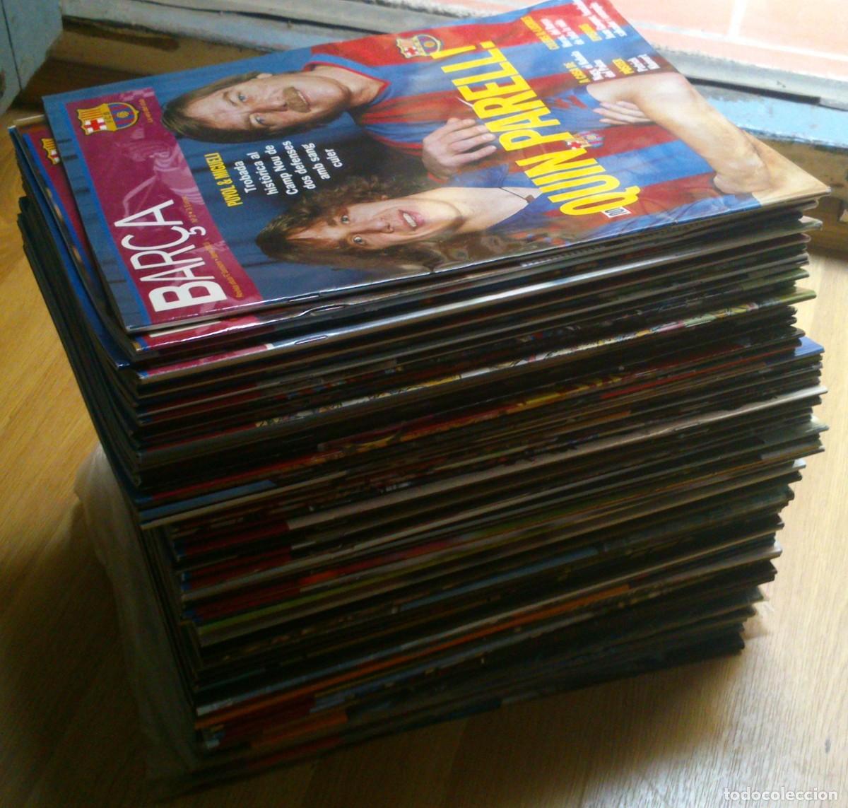 Coleccionismo deportivo: COLECCION REVISTAS BAR&Ccedil;A (REVISTA OFICIAL FC BARCELONA)