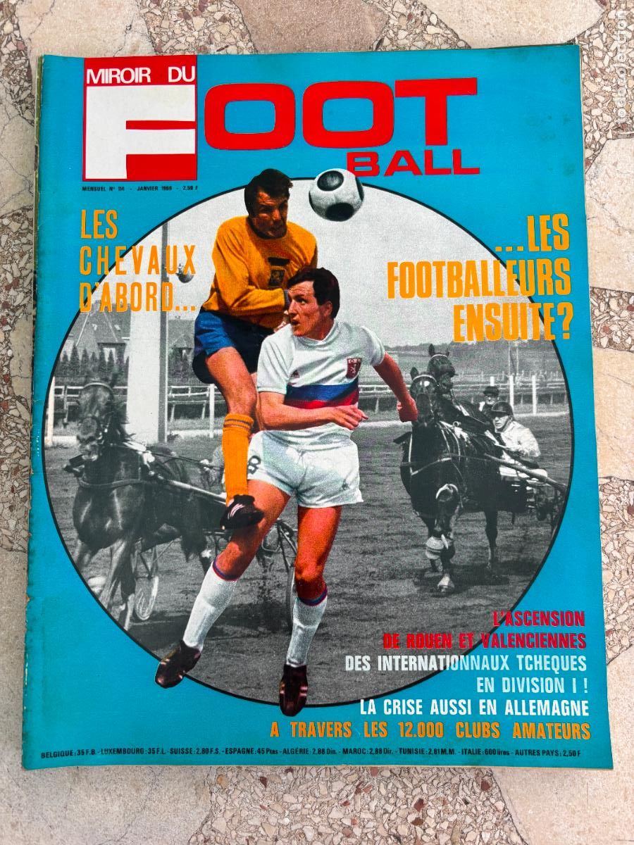 Sports collectibles: MIROIR DU FOOTBALL N&ordm; 114 A&Ntilde;O 1969. LES FOOTBALLEURS ENSUITE. CLUBS AMATEURS